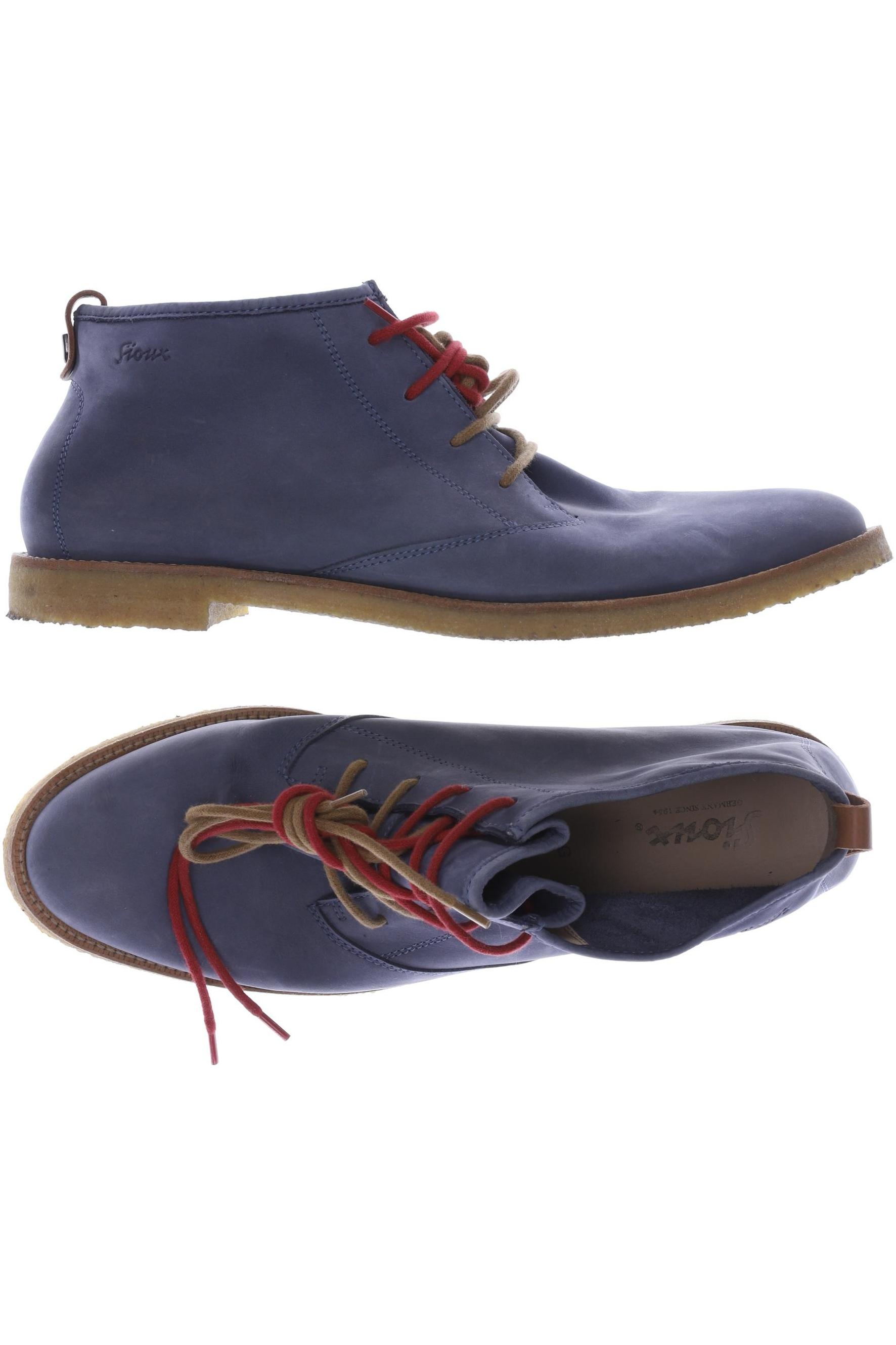 

Sioux Damen Halbschuh, blau