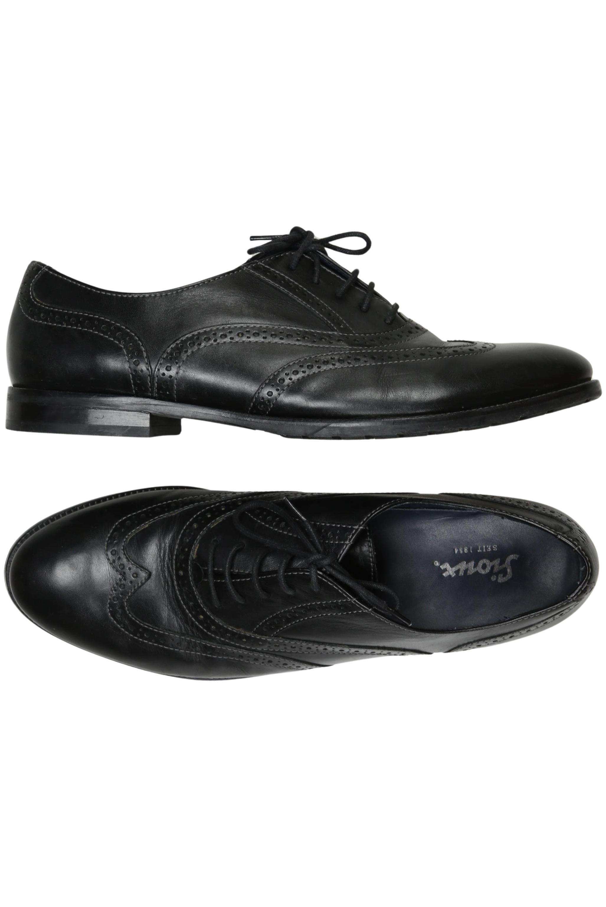 

Sioux Damen Halbschuh, schwarz, Gr. 8