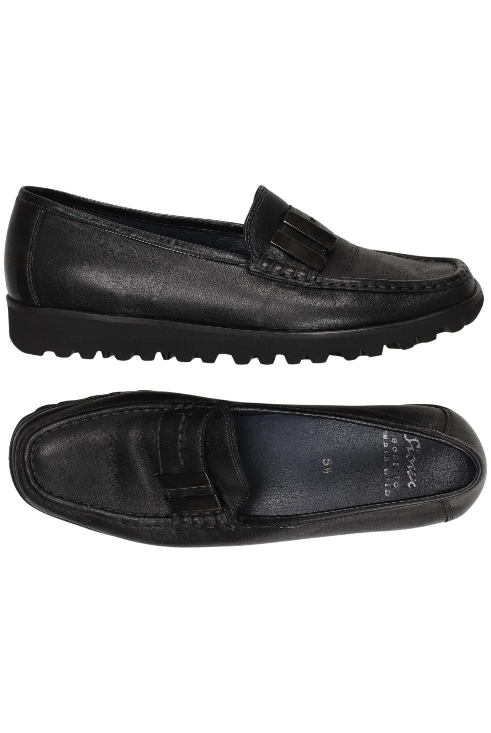 

Sioux Damen Halbschuh, schwarz, Gr. 5.5
