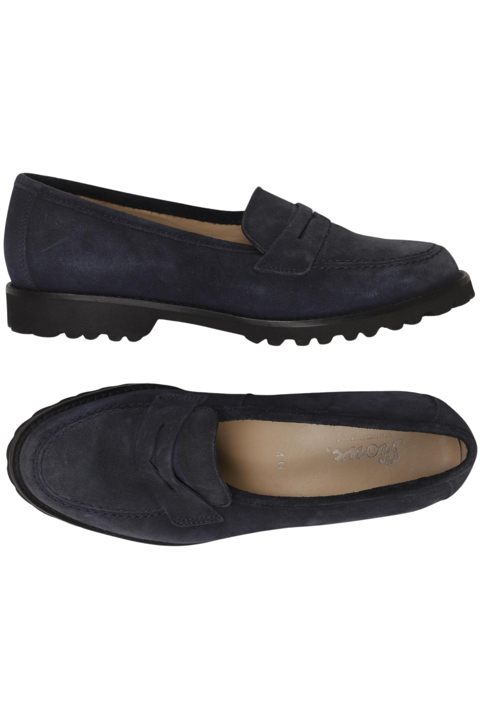 

Sioux Damen Halbschuh, marineblau, Gr. 4