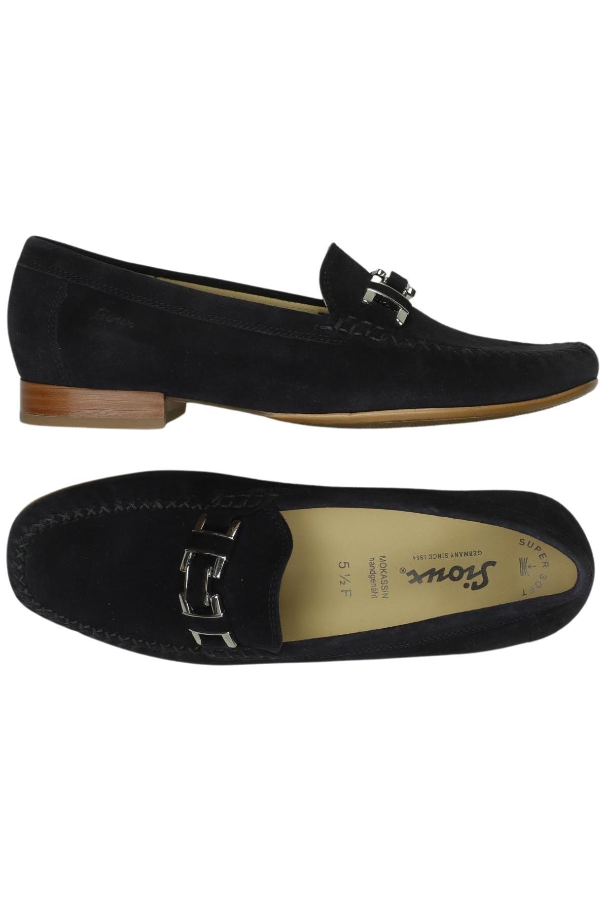 

Sioux Damen Halbschuh, marineblau, Gr. 5.5