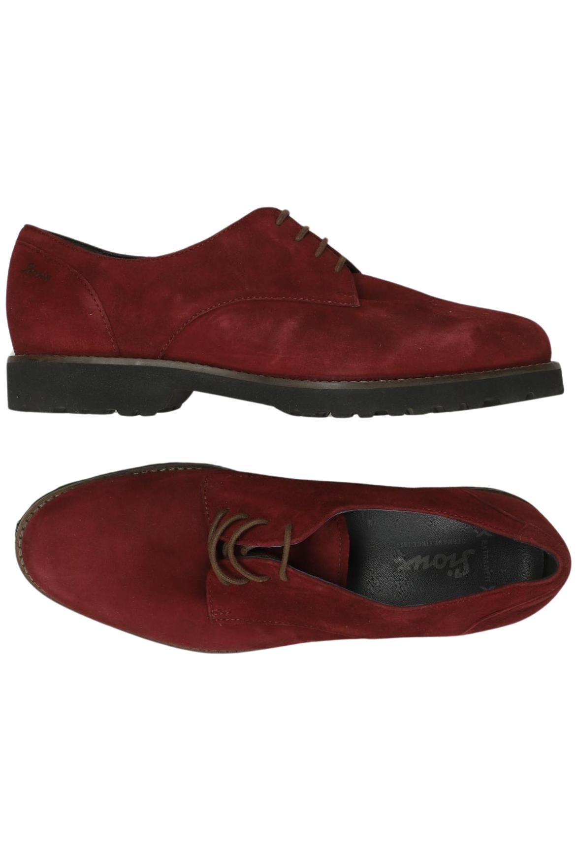 

Sioux Damen Halbschuh, rot, Gr. 6