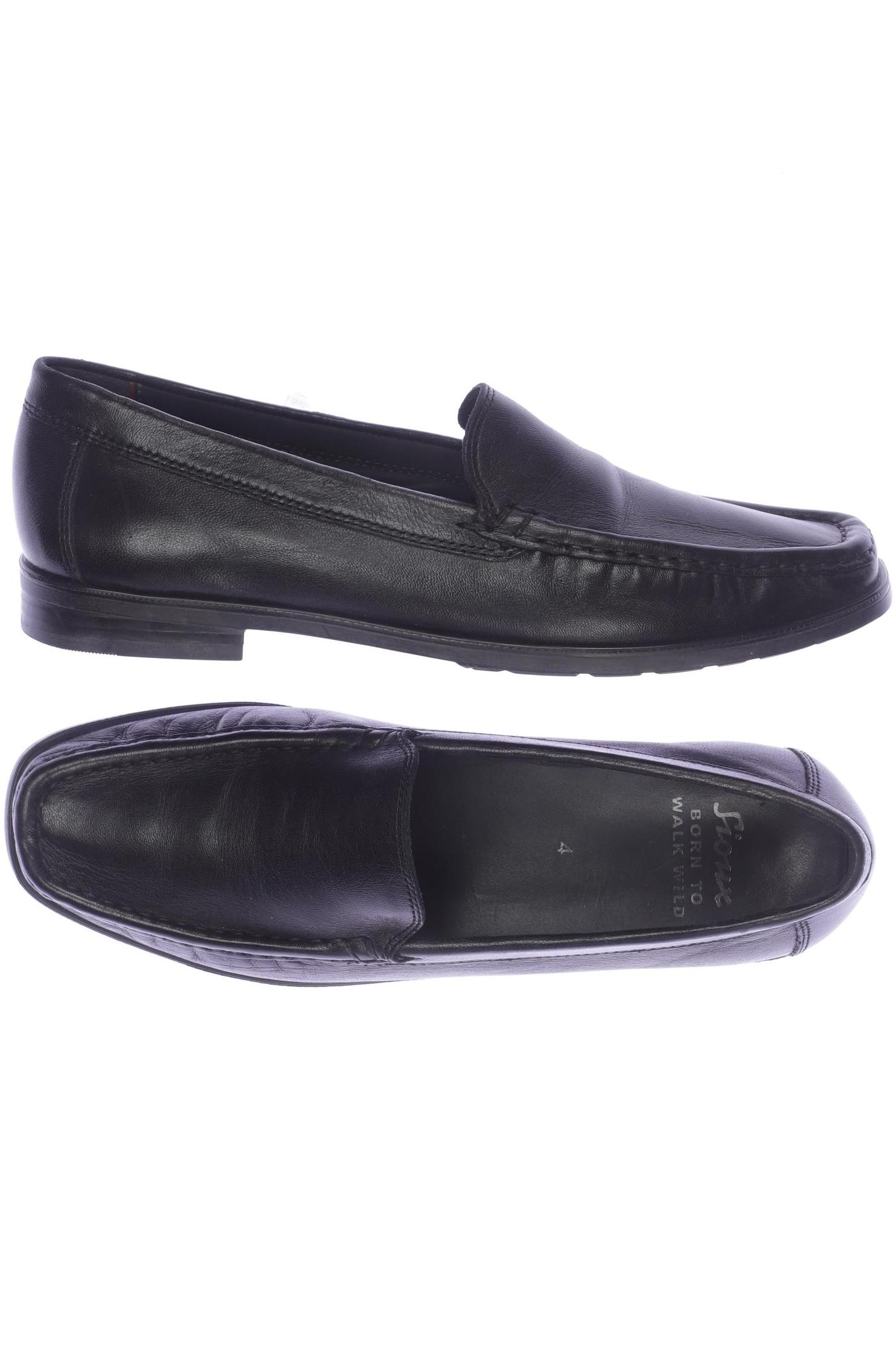 

Sioux Damen Halbschuh, schwarz, Gr. 4