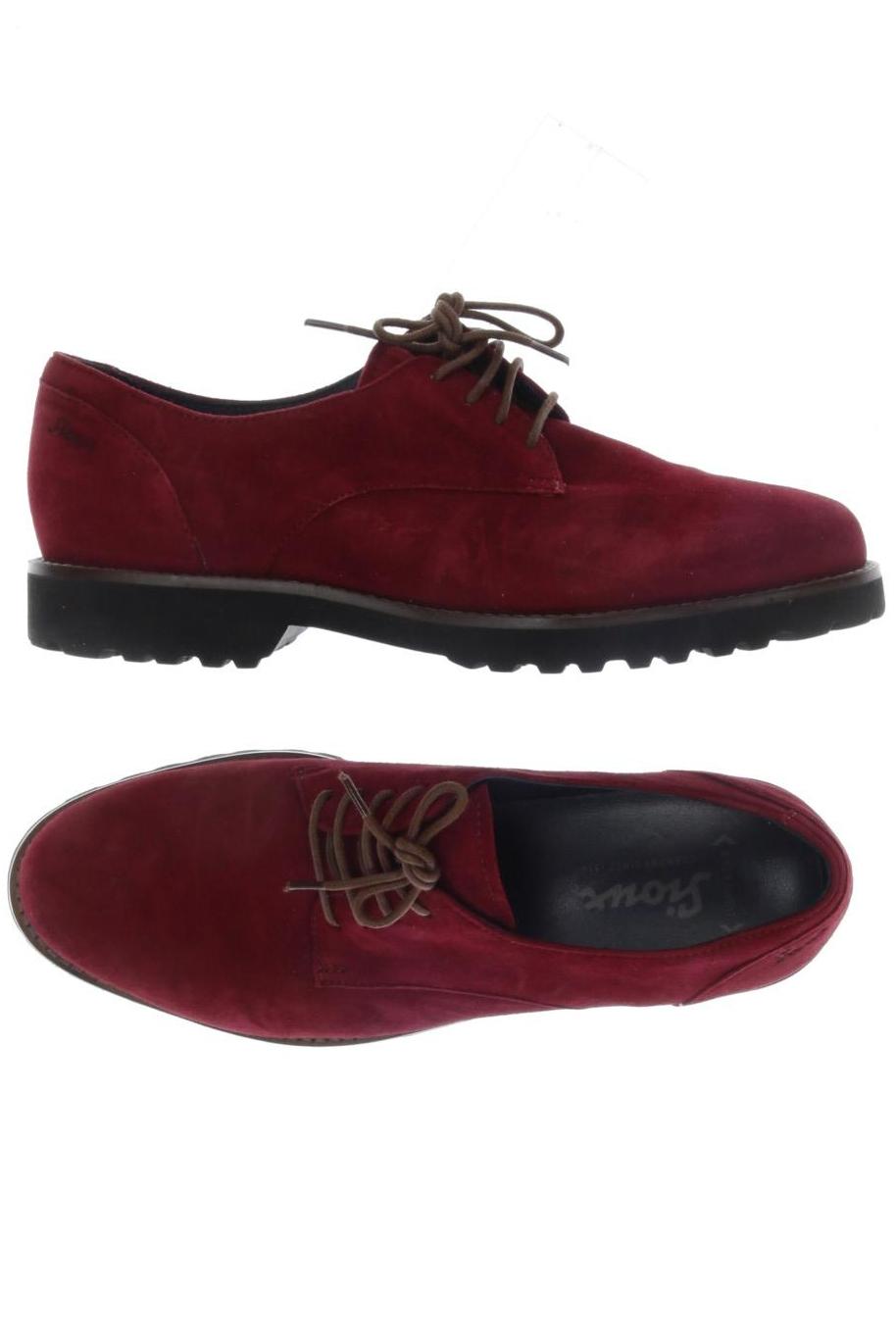 

Sioux Damen Halbschuh, rot, Gr. 4.5