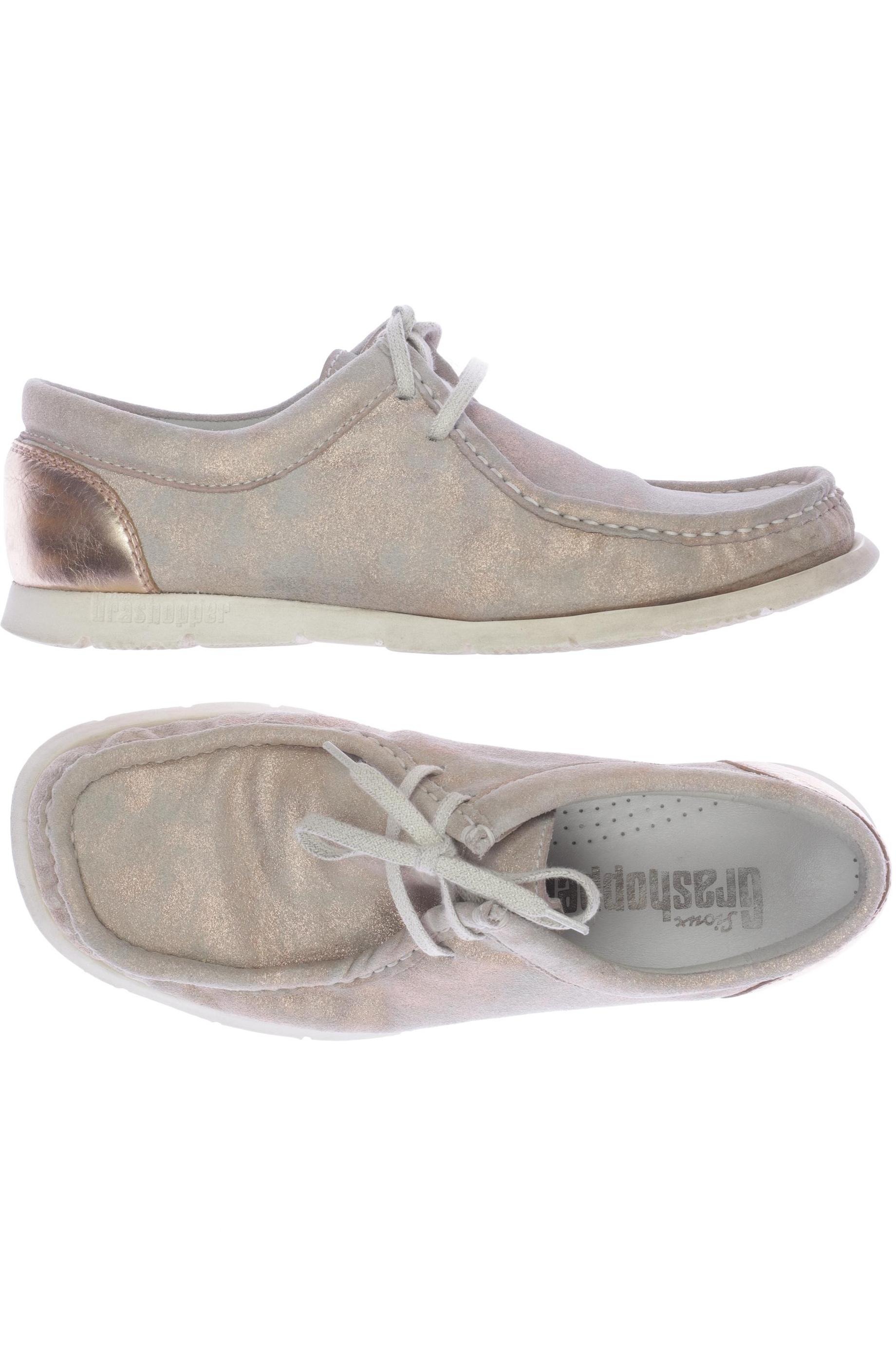 

Sioux Damen Halbschuh, beige, Gr. 6