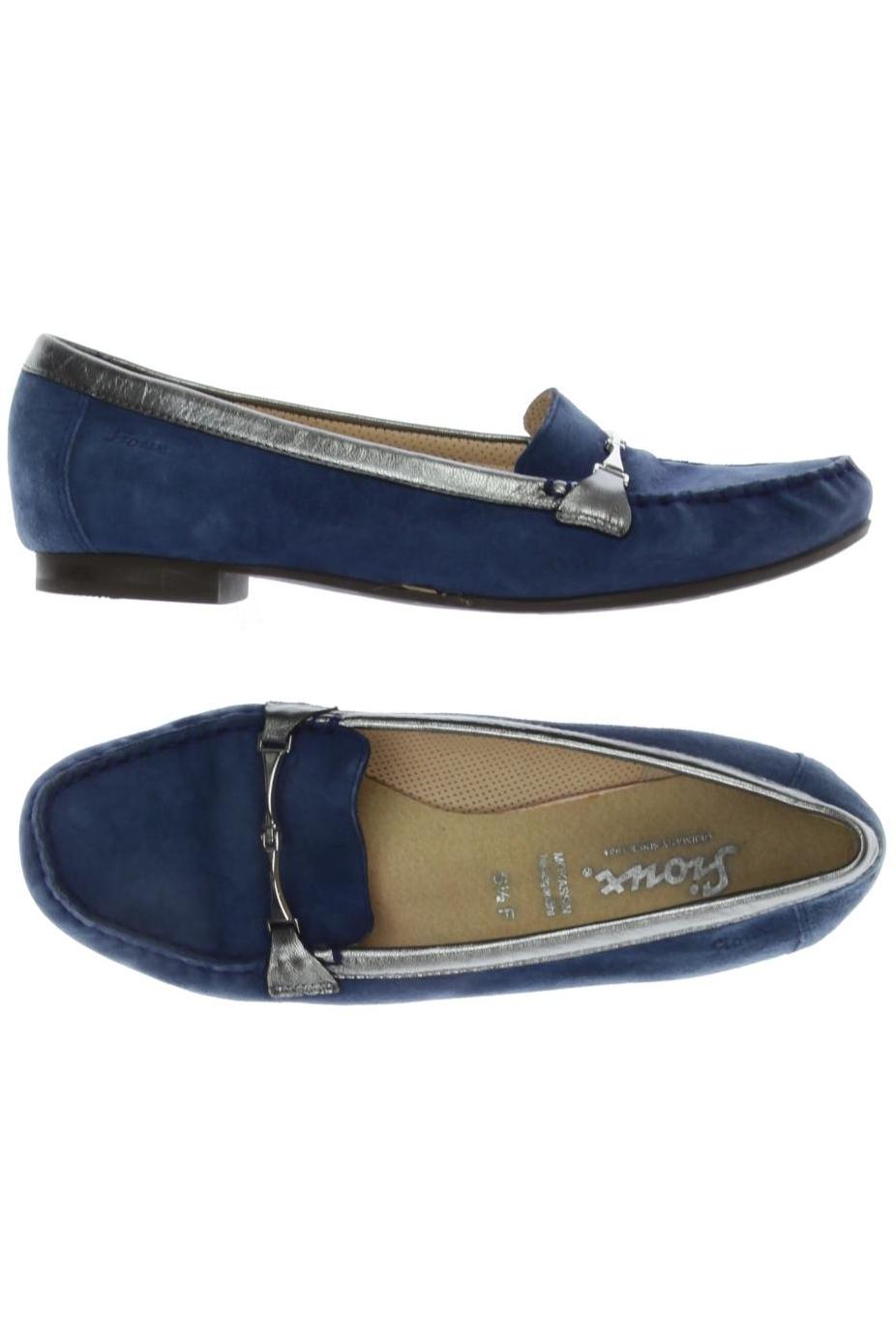 

Sioux Damen Halbschuh, blau, Gr. 6.5