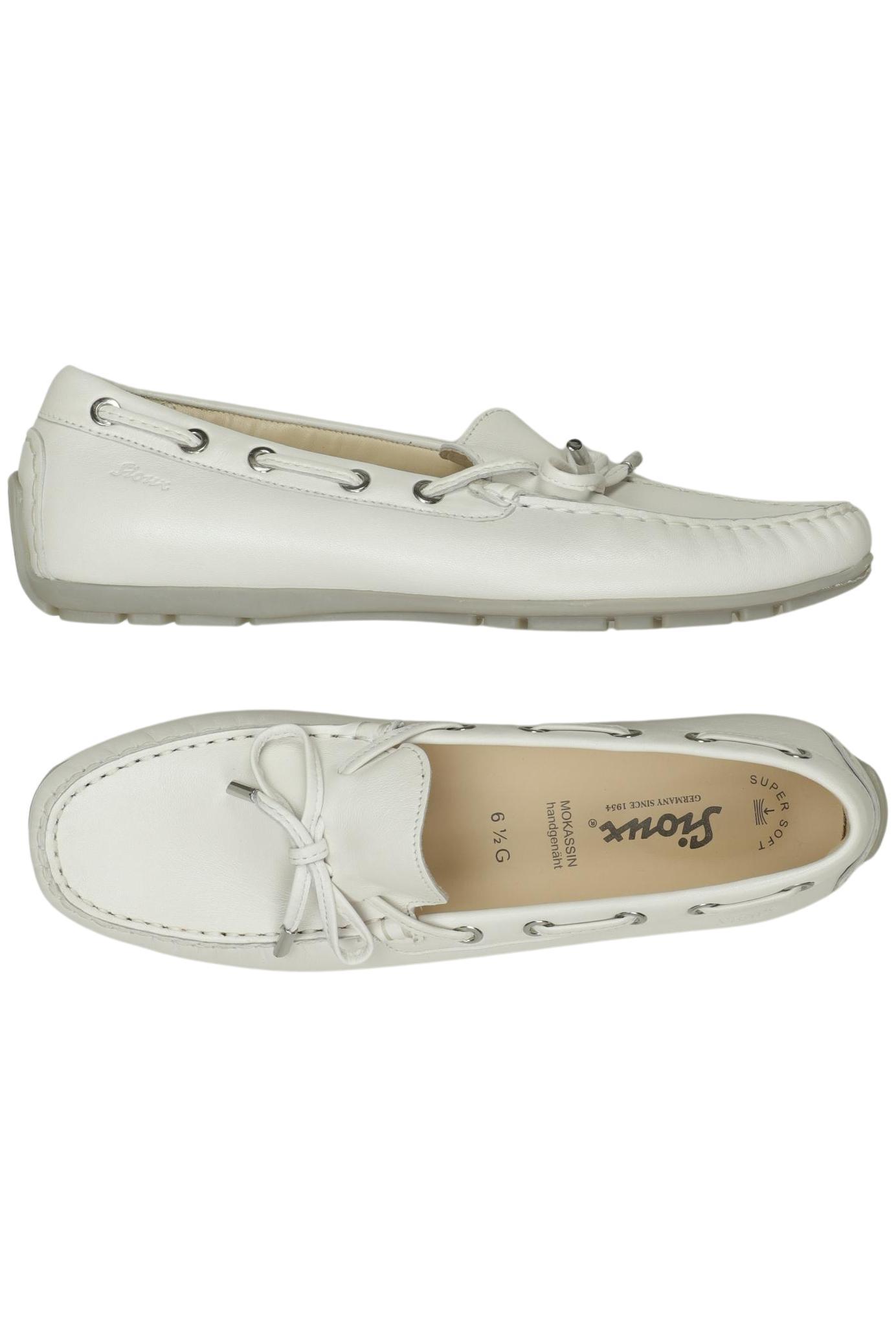 

Sioux Damen Halbschuh, weiß, Gr. 6.5