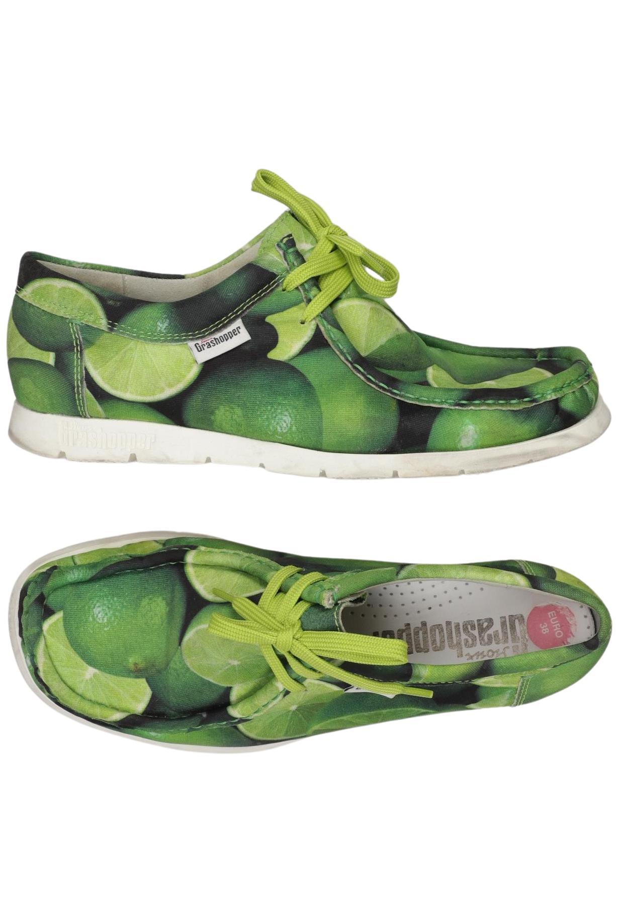 

Sioux Damen Halbschuh, grün, Gr. 38