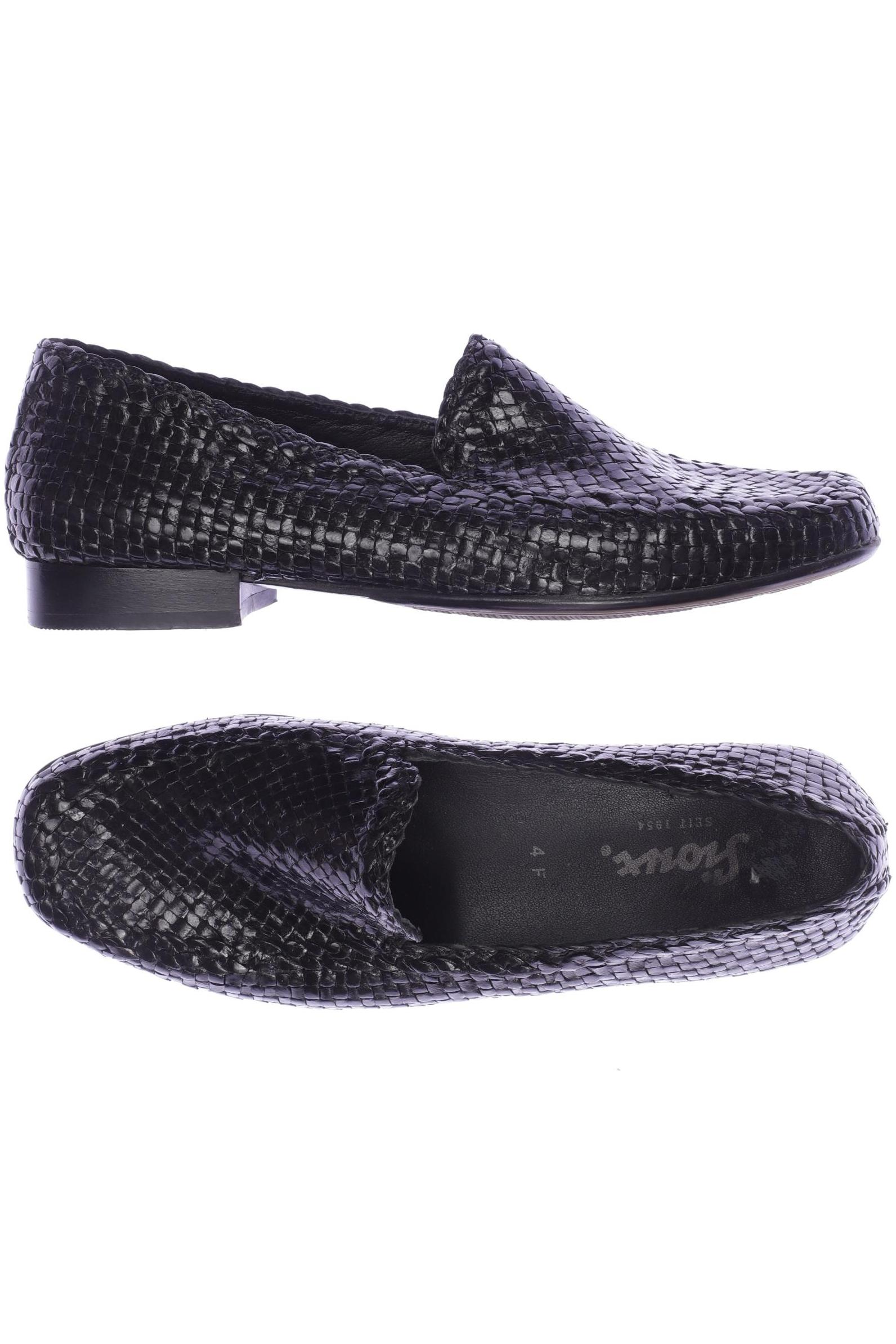 

Sioux Damen Halbschuh, schwarz, Gr. 4