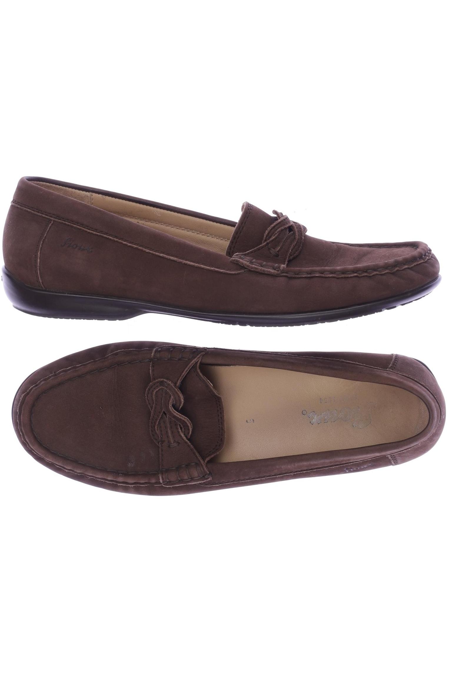 

Sioux Damen Halbschuh, braun, Gr. 5