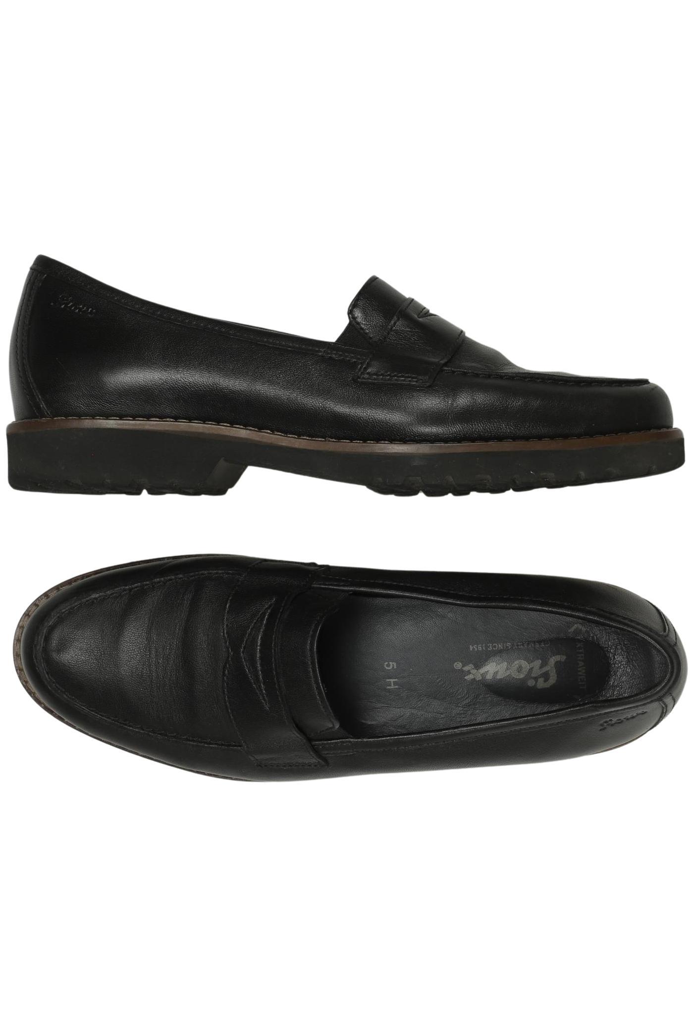 

Sioux Damen Halbschuh, schwarz, Gr. 5