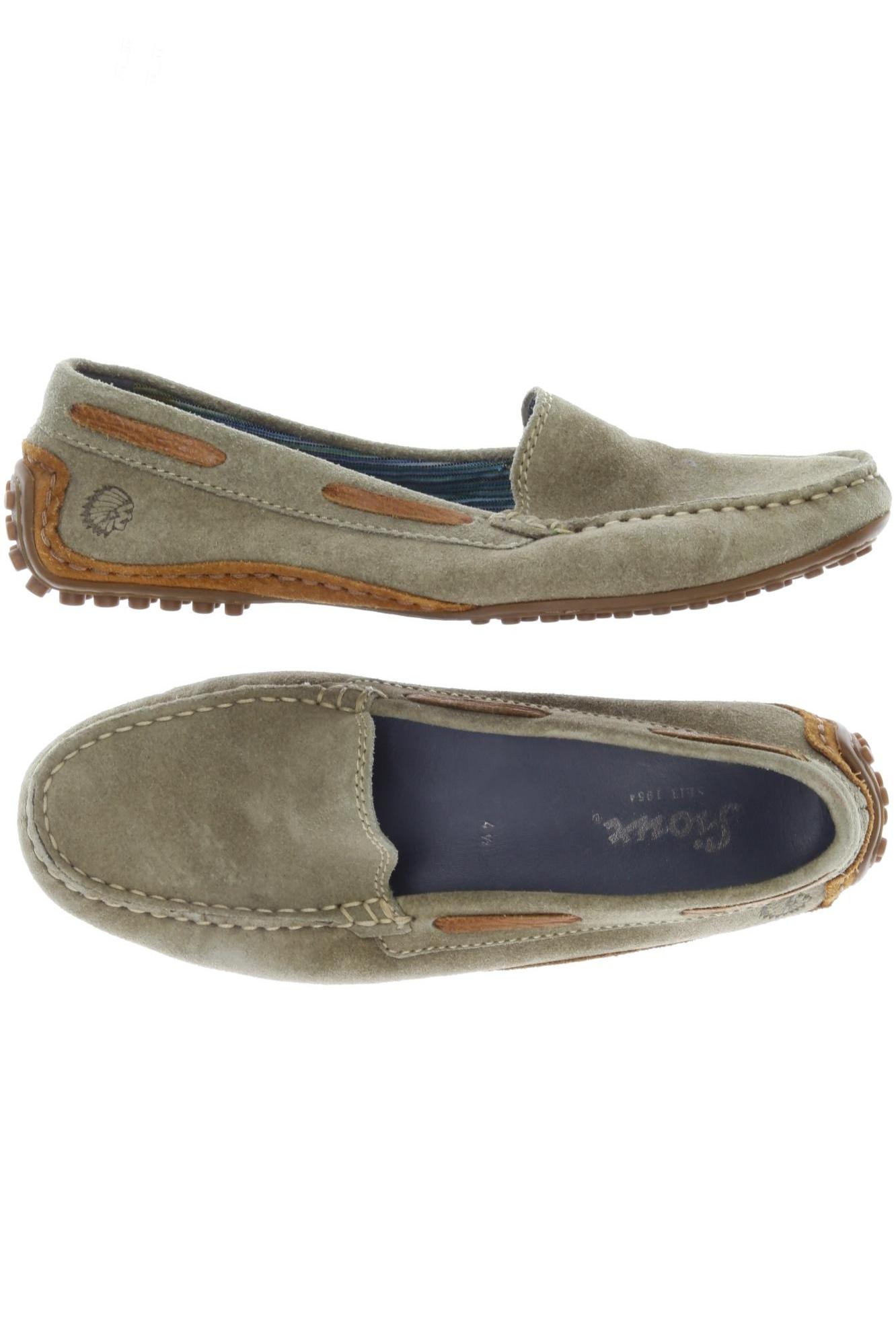 

Sioux Damen Halbschuh, hellgrün, Gr. 4.5