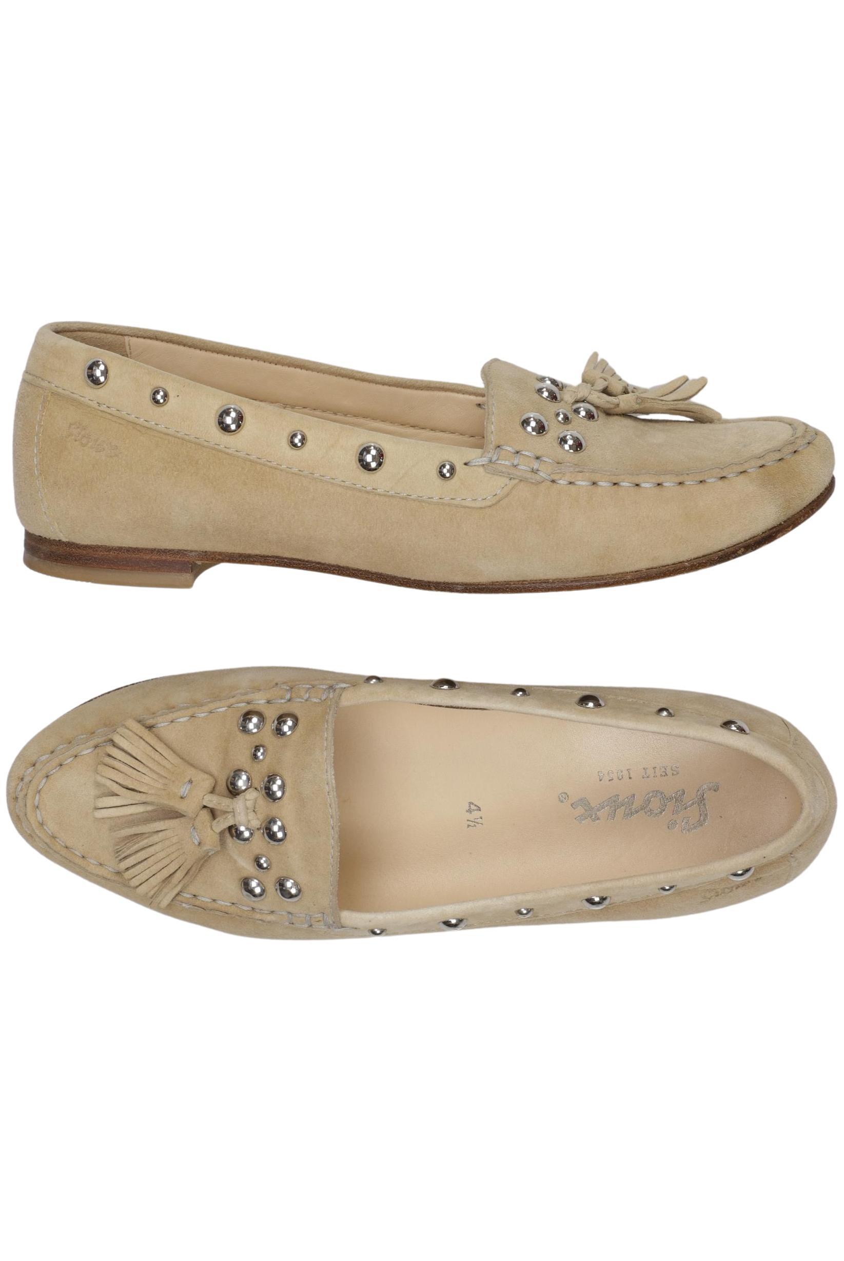 

Sioux Damen Halbschuh, beige, Gr. 4.5