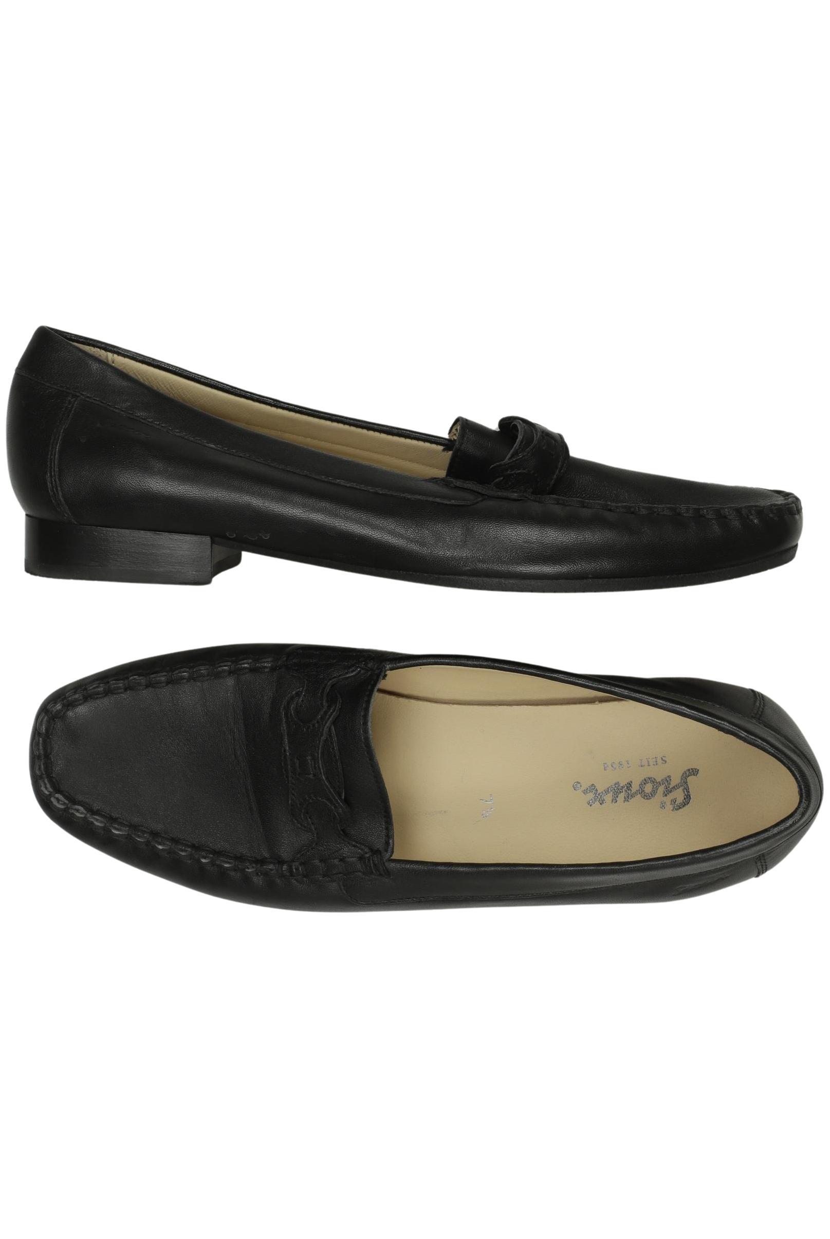 

Sioux Damen Halbschuh, schwarz, Gr. 7.5