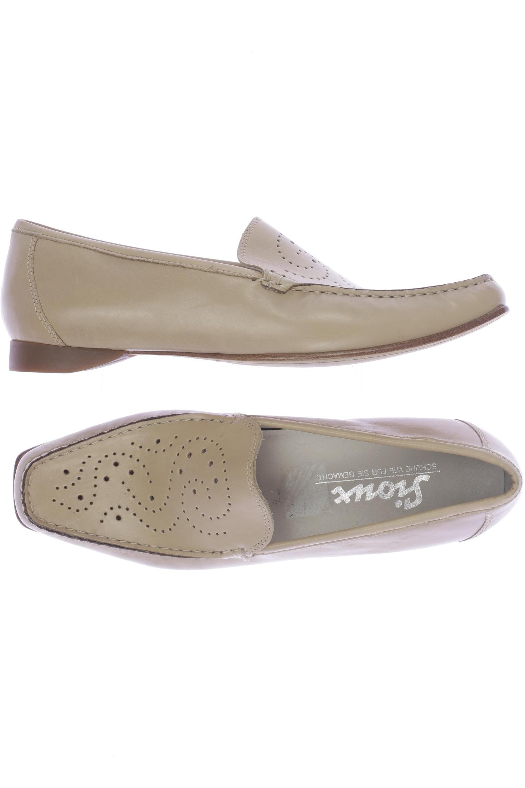 

Sioux Damen Halbschuh, beige, Gr. 7.5