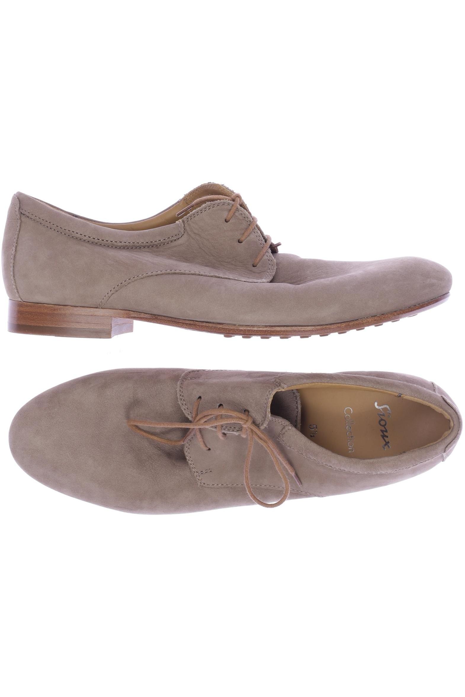 

Sioux Damen Halbschuh, beige, Gr. 5.5