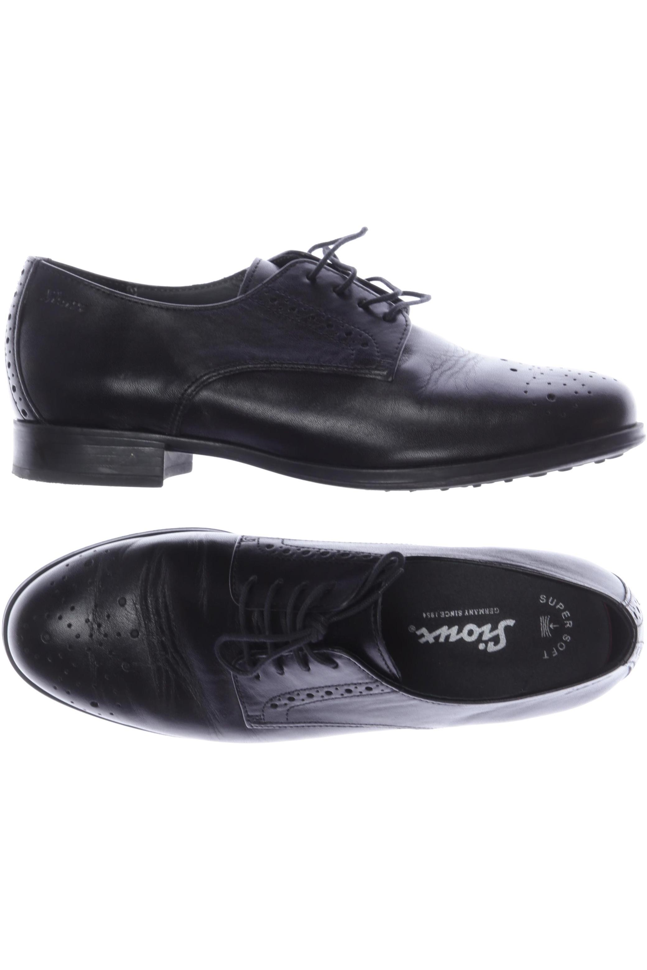 

Sioux Damen Halbschuh, schwarz, Gr. 4.5