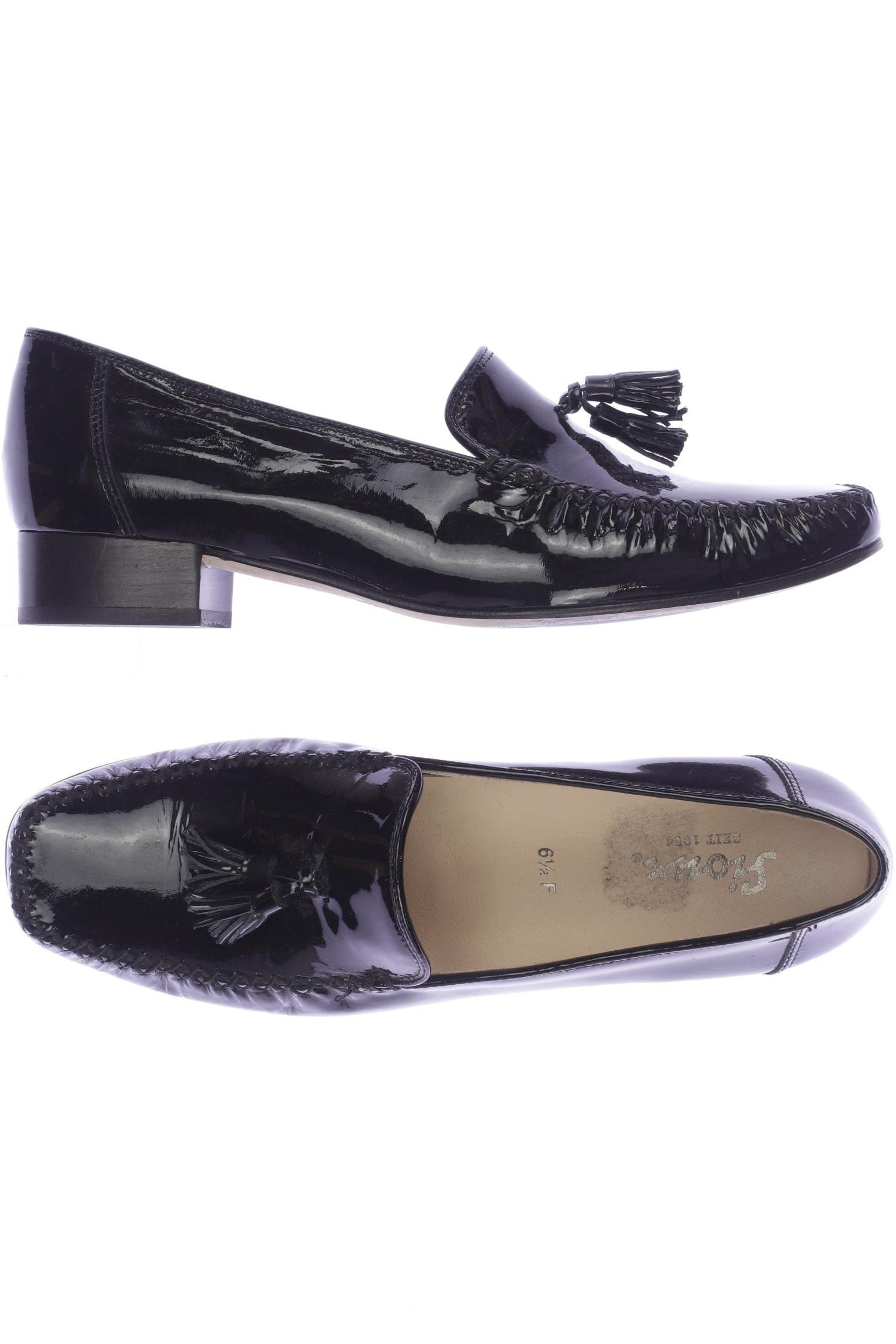 

Sioux Damen Halbschuh, schwarz, Gr. 6.5