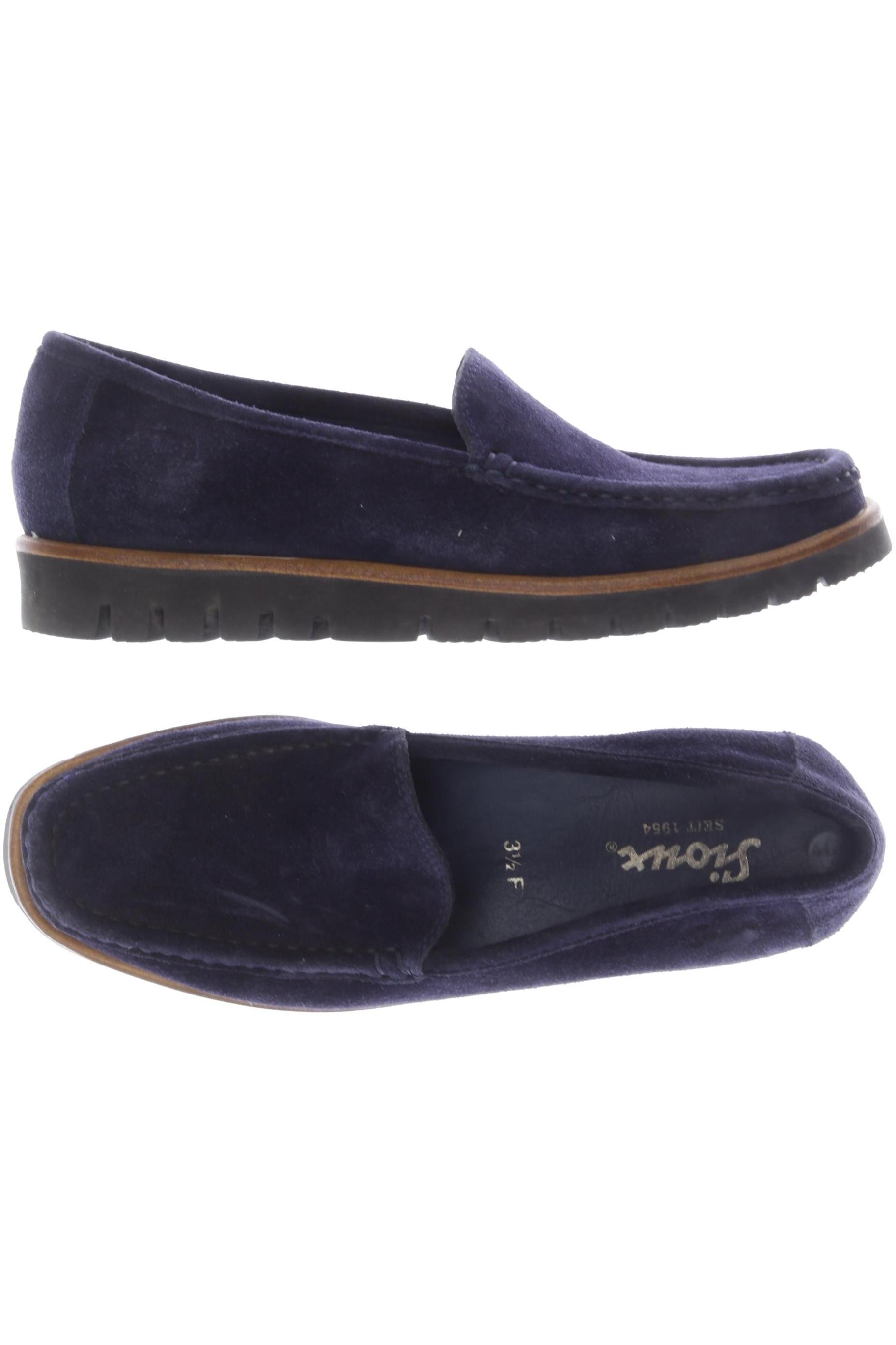 

Sioux Damen Halbschuh, marineblau, Gr. 3.5