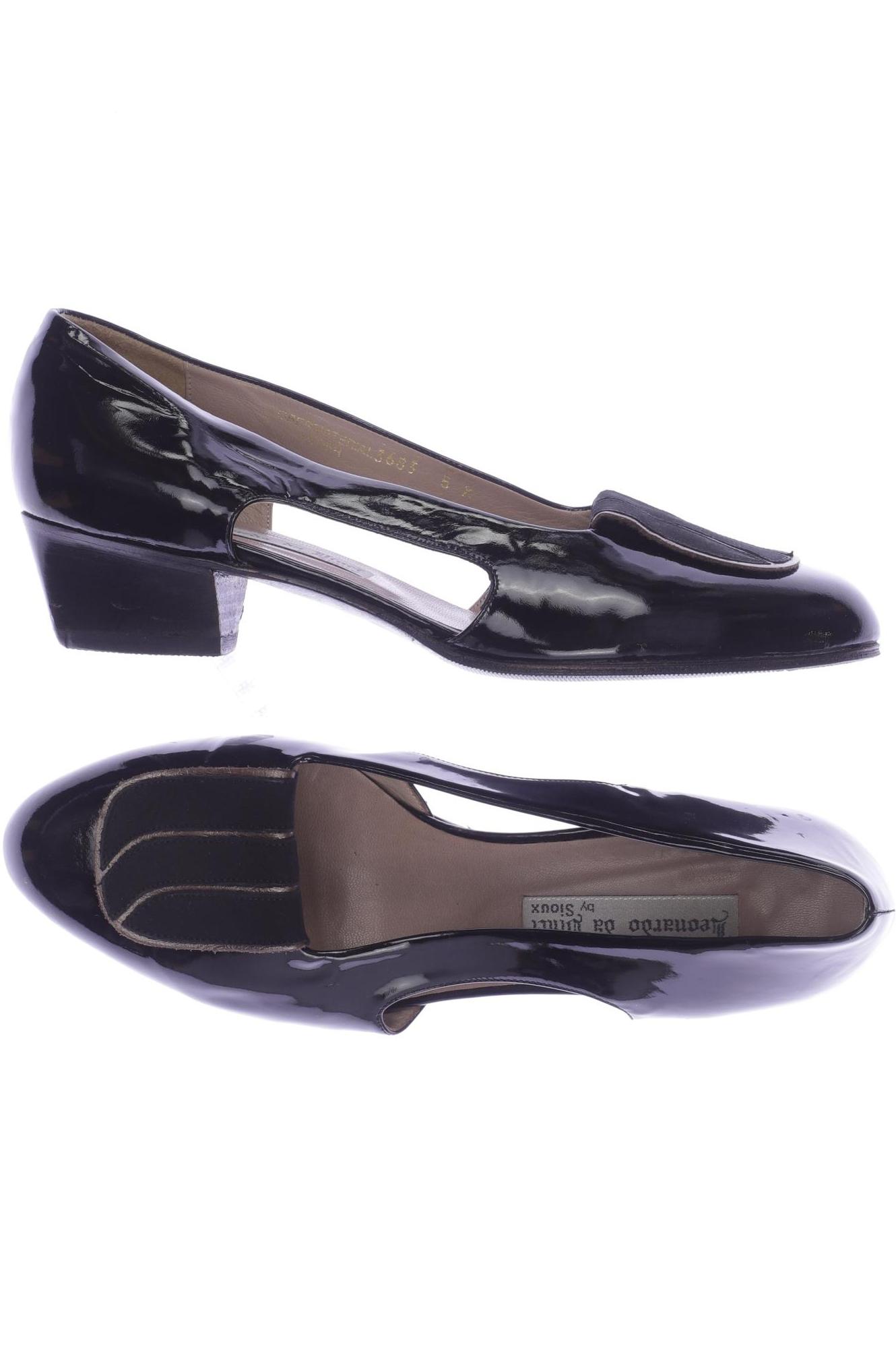 

Sioux Damen Halbschuh, schwarz