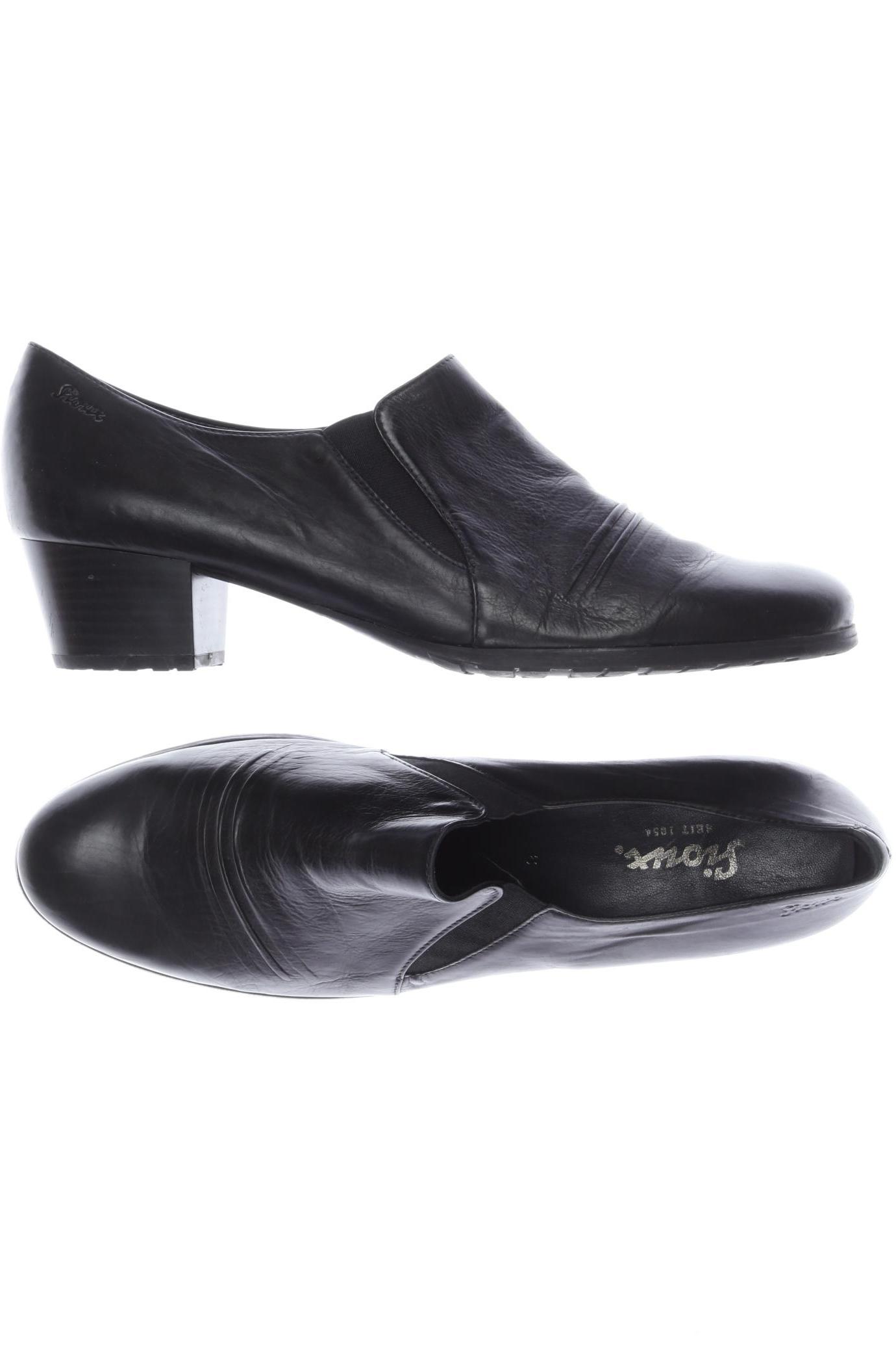 

Sioux Damen Halbschuh, schwarz, Gr. 8