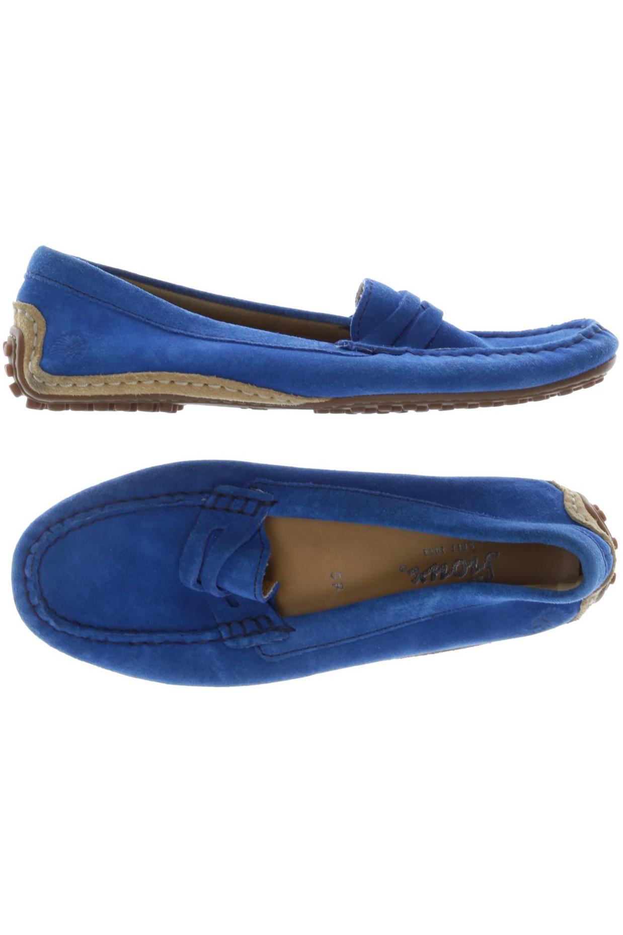 

Sioux Damen Halbschuh, blau, Gr. 5