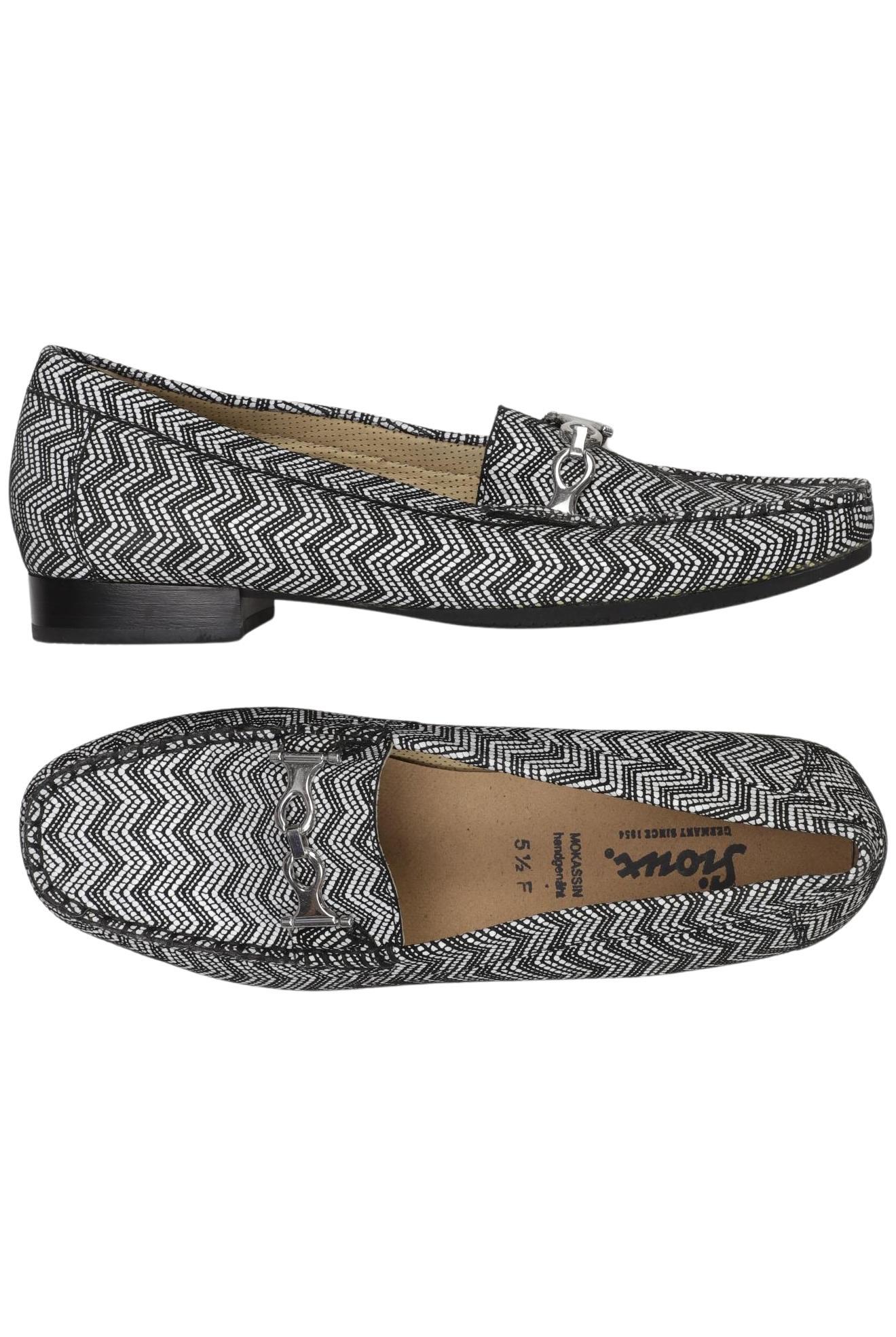 

Sioux Damen Halbschuh, schwarz, Gr. 5.5
