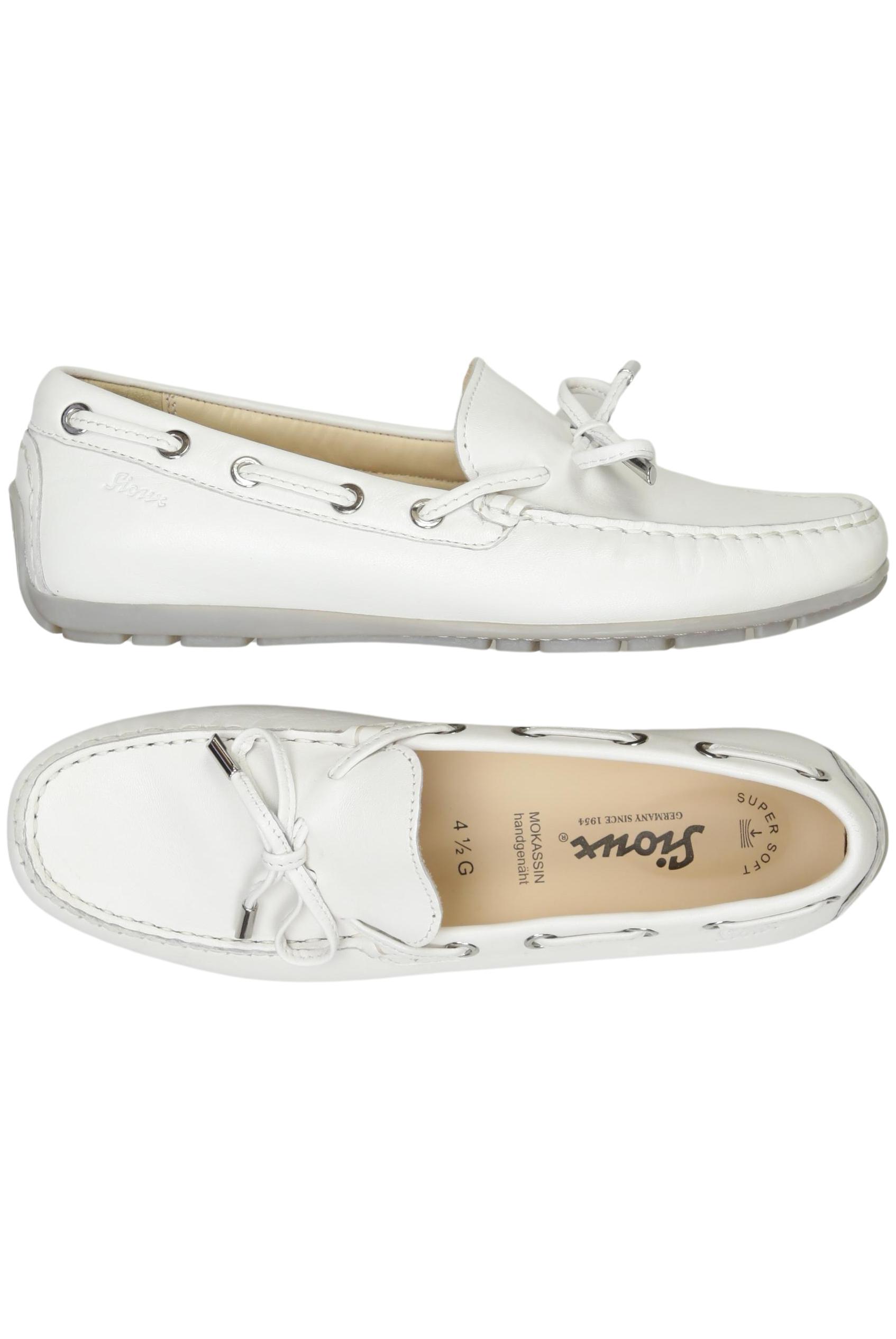 

Sioux Damen Halbschuh, weiß, Gr. 4.5