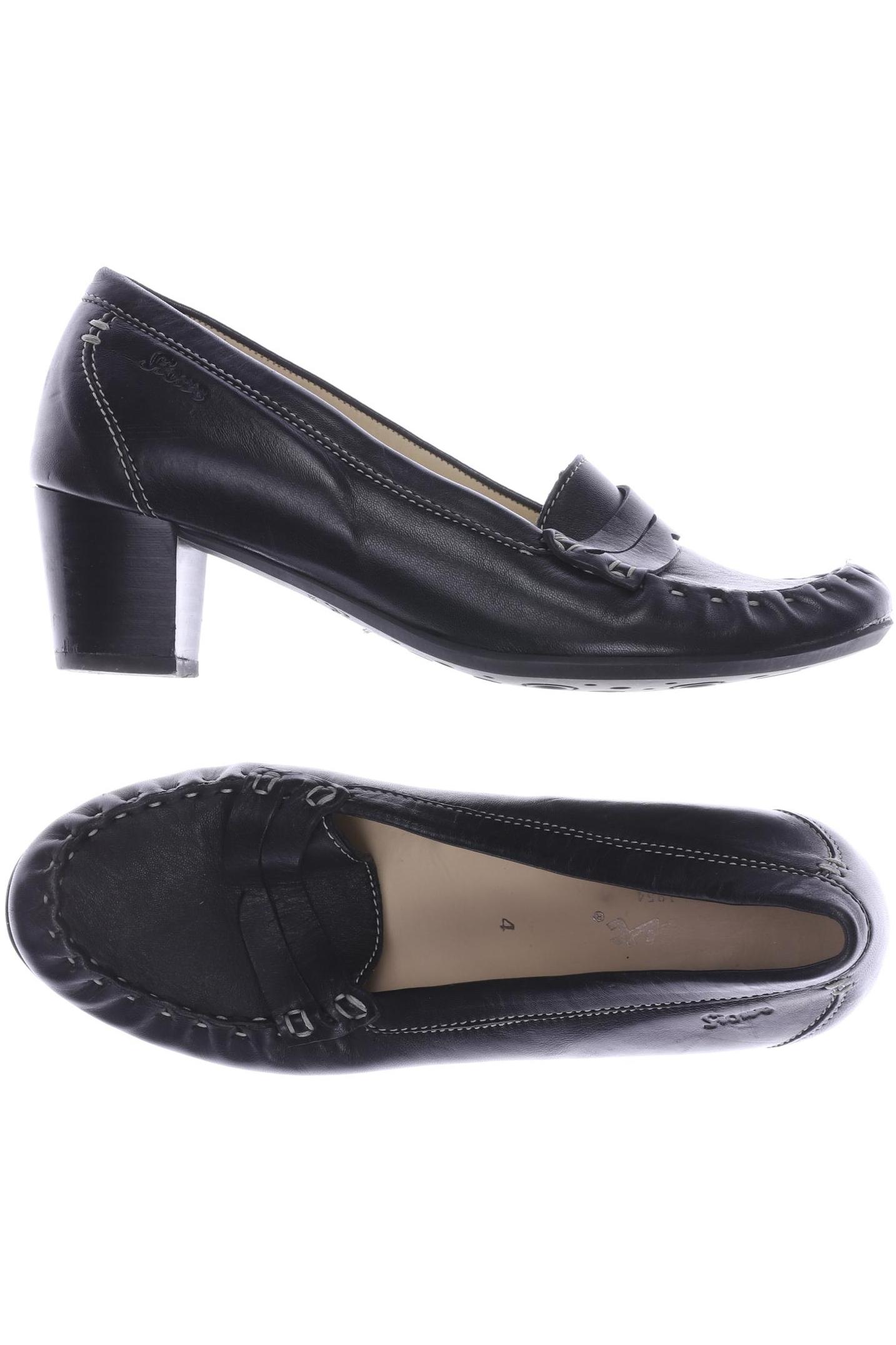 

Sioux Damen Pumps, schwarz, Gr. 4