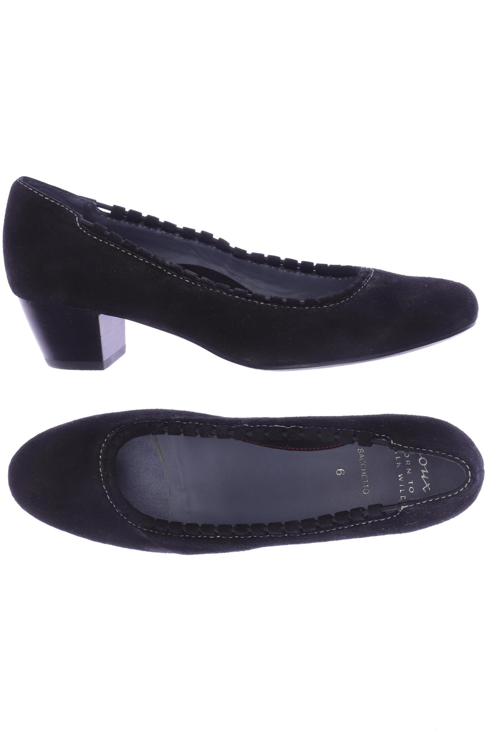 

Sioux Damen Pumps, schwarz, Gr. 6