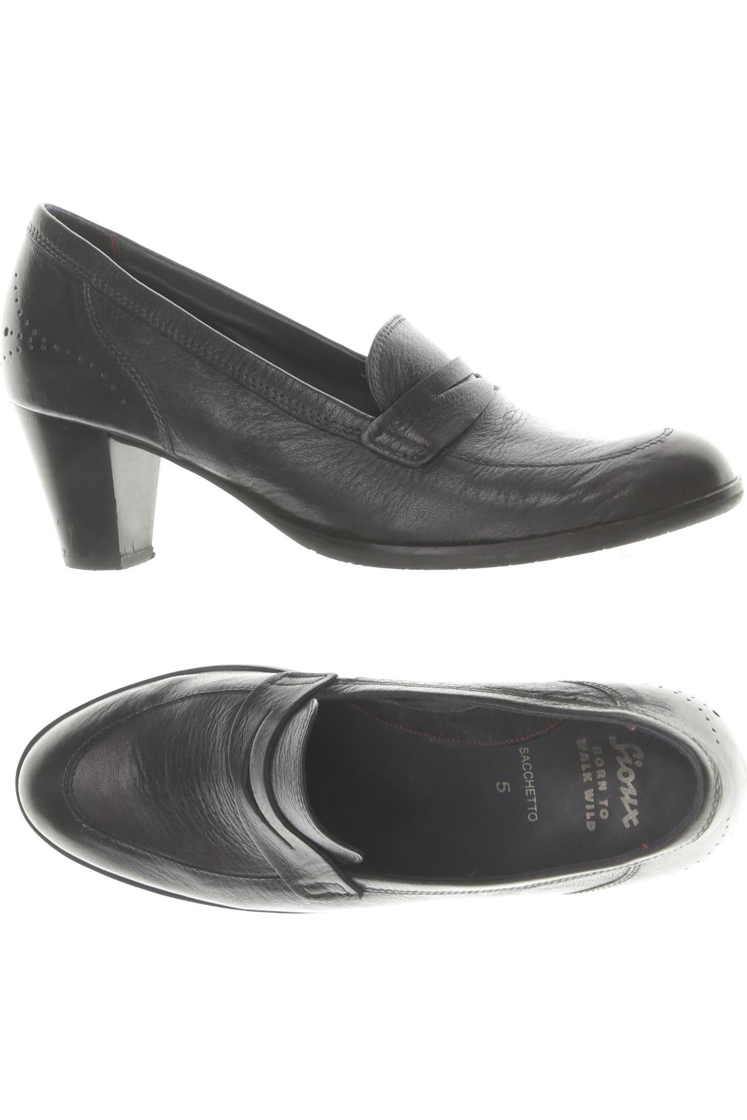 

Sioux Damen Pumps, blau, Gr. 5