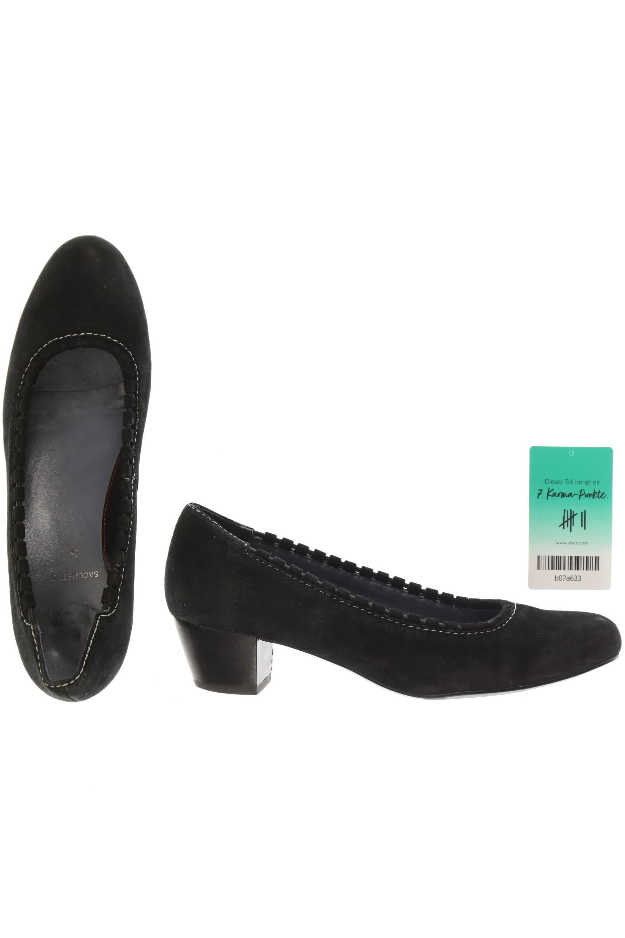 

Sioux Damen Pumps, schwarz, Gr. 5