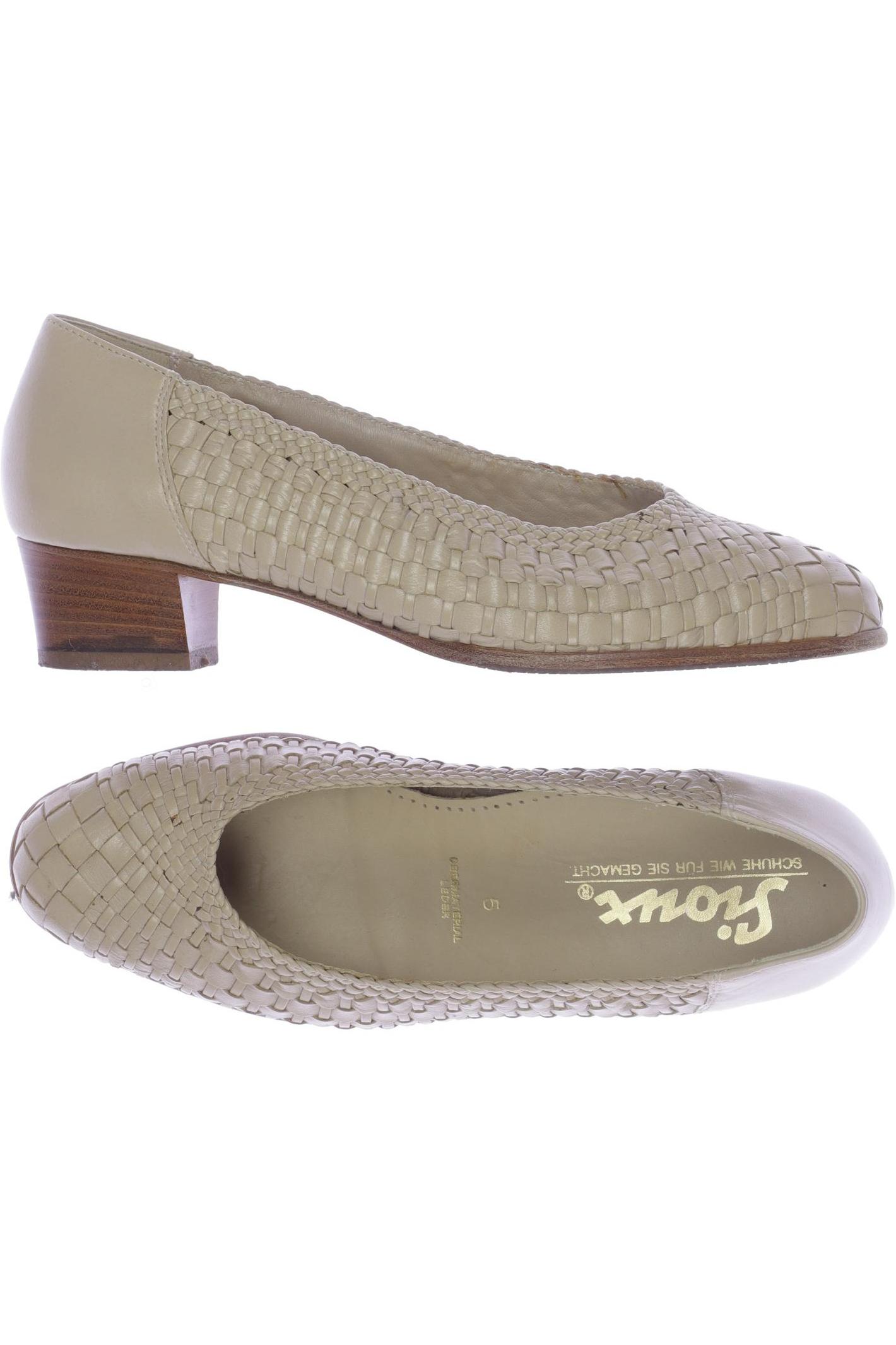 

Sioux Damen Pumps, beige, Gr. 5