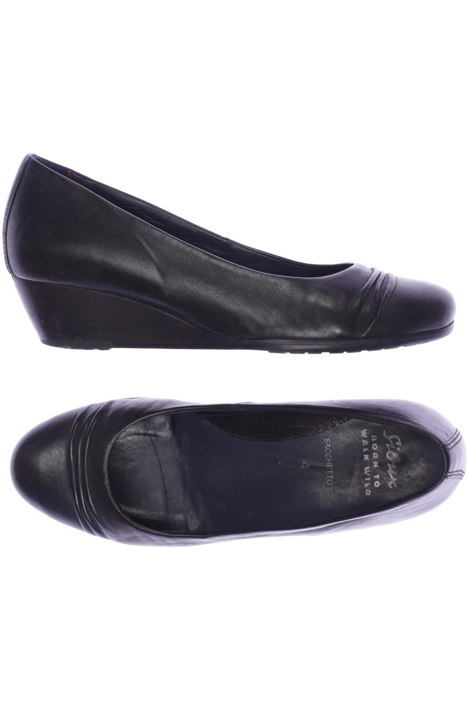 

Sioux Damen Pumps, schwarz, Gr. 4