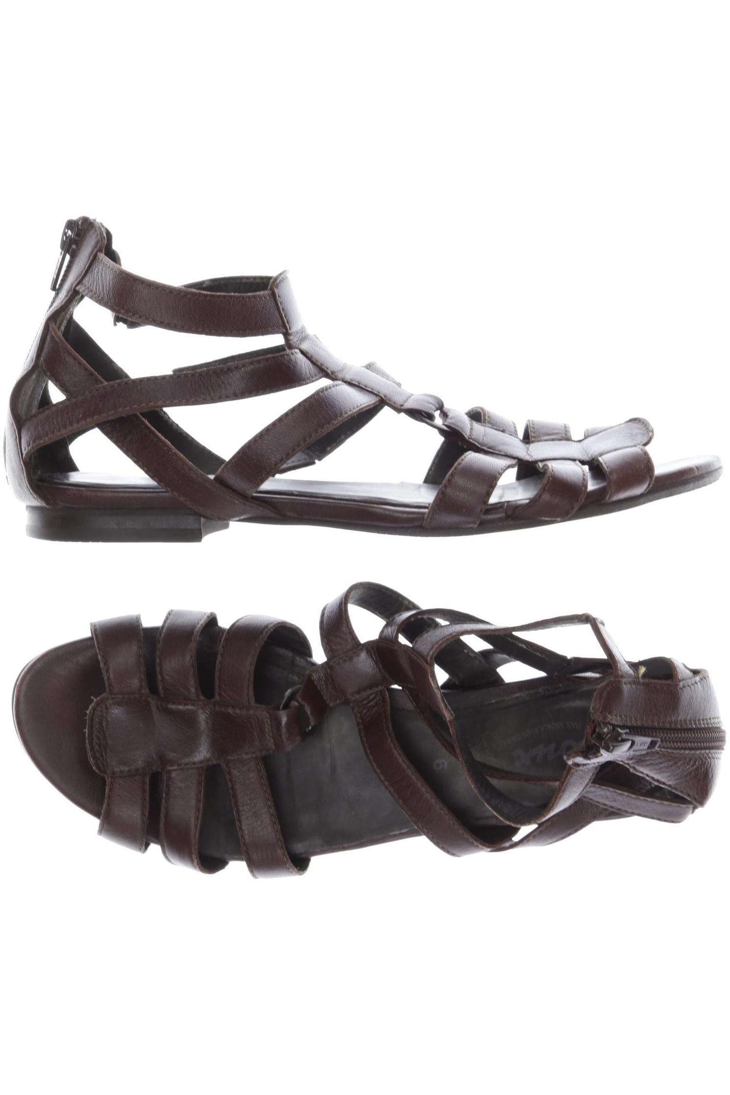 

Sioux Damen Sandale, braun, Gr. 6