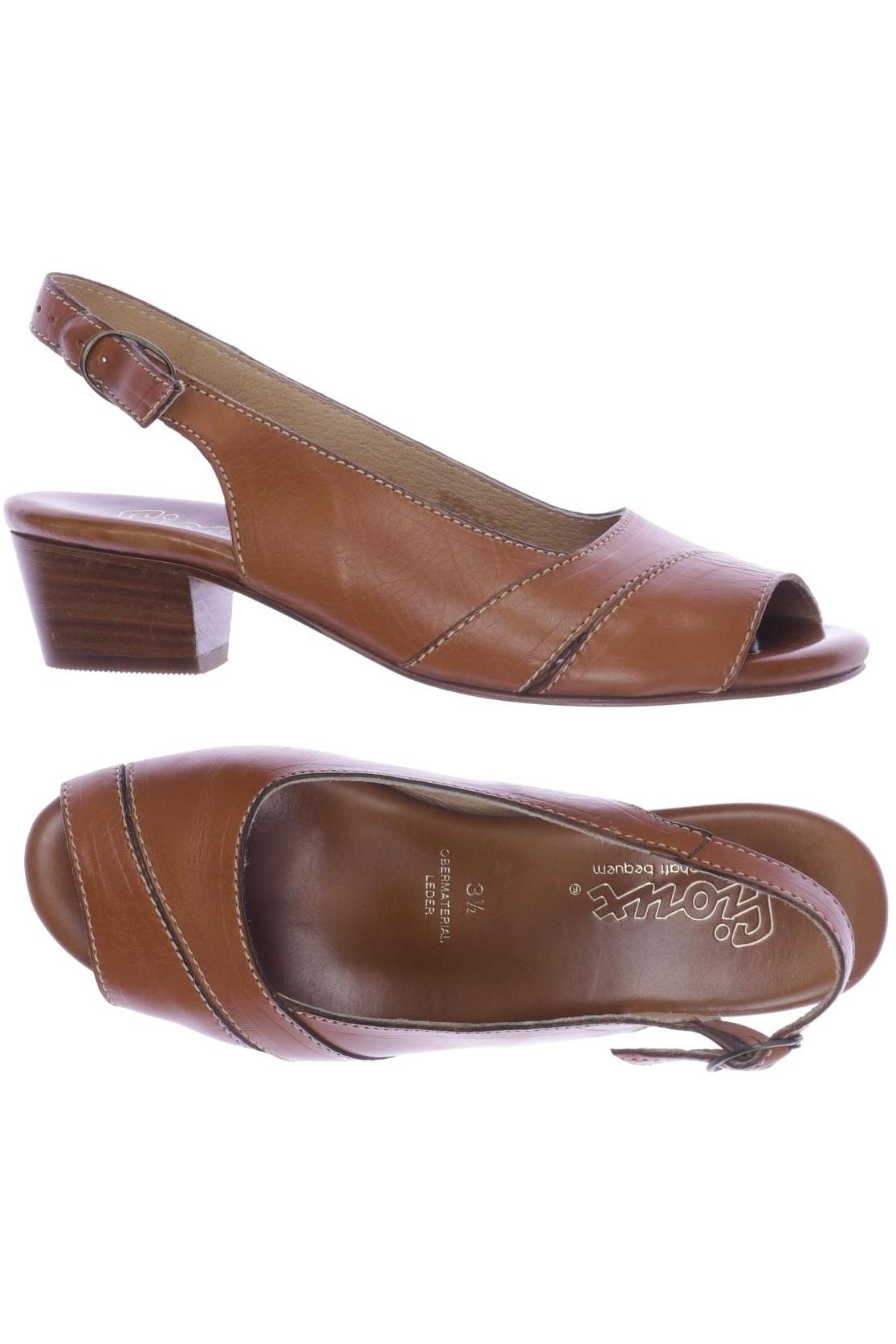 

Sioux Damen Sandale, braun, Gr. 3.5