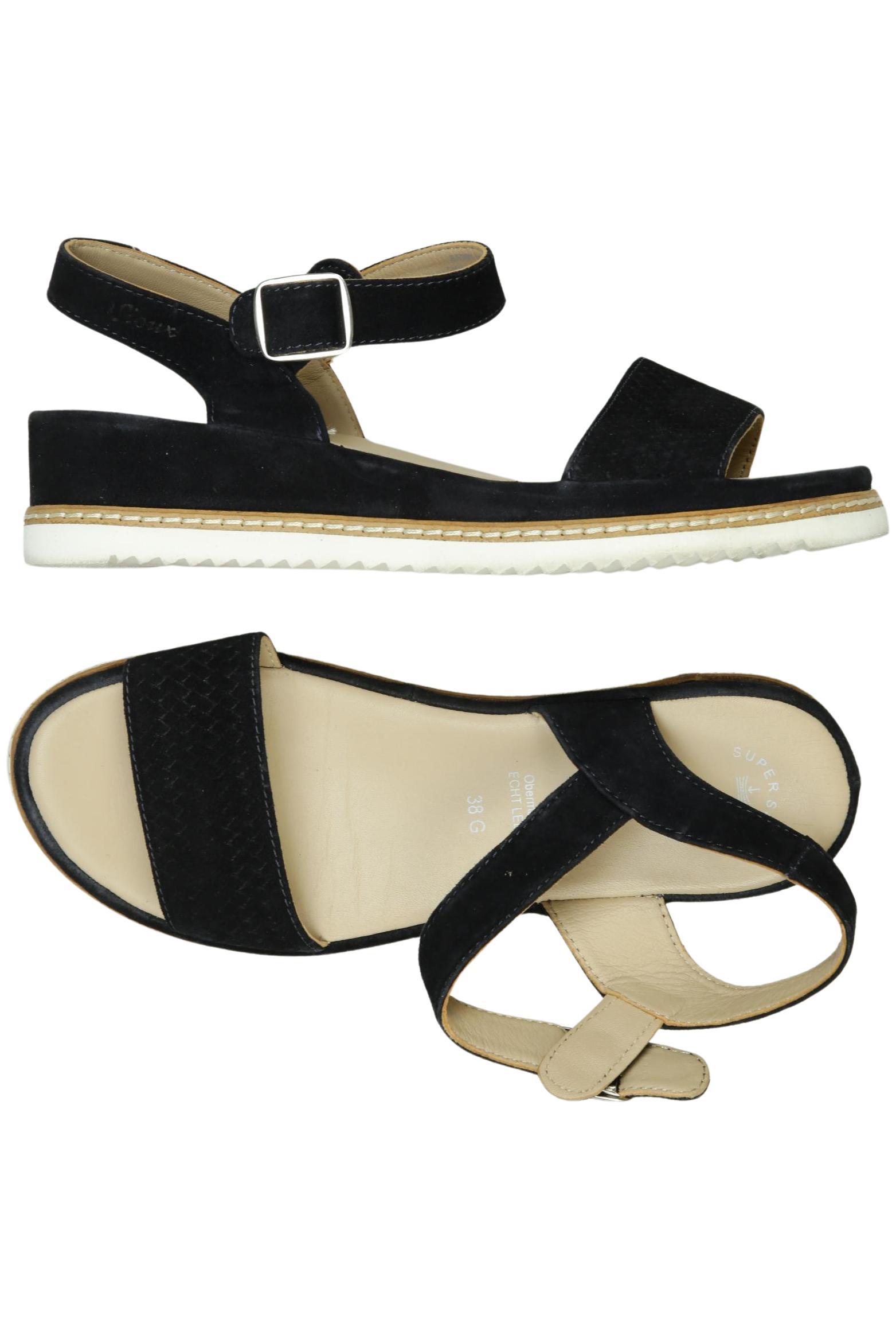 

Sioux Damen Sandale, marineblau, Gr. 38