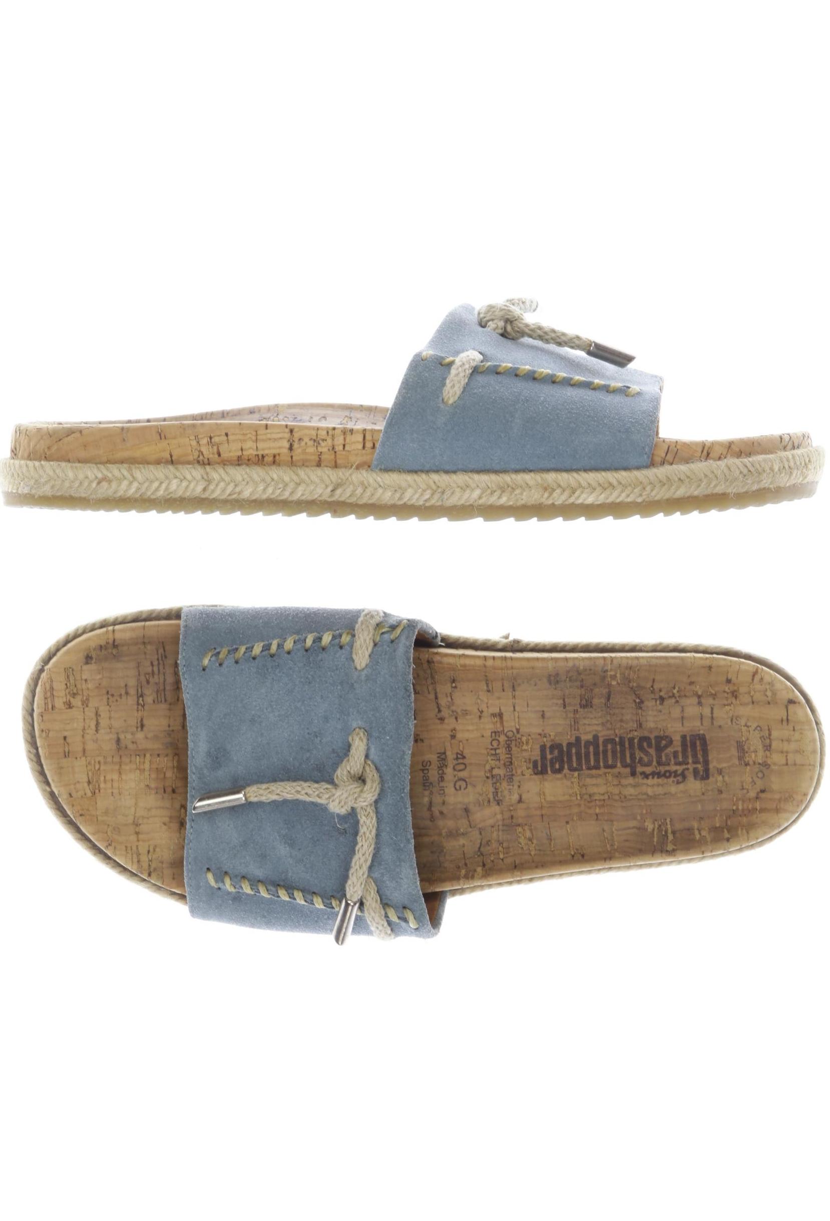 

Sioux Damen Sandale, blau, Gr. 40