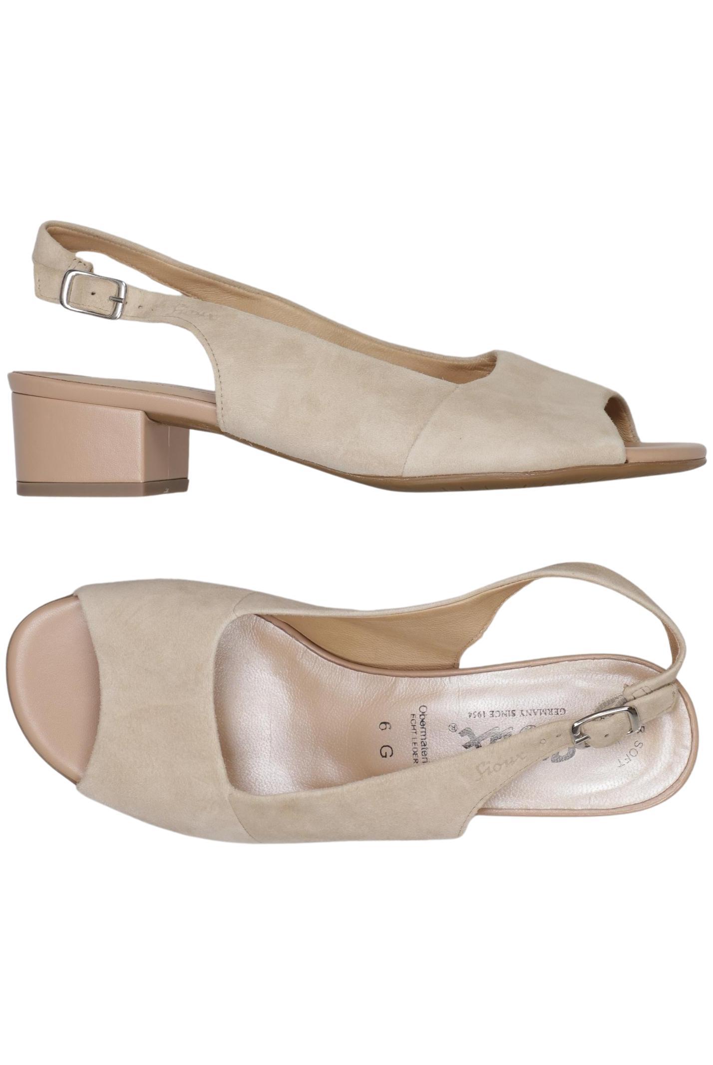 

Sioux Damen Sandale, beige, Gr. 6