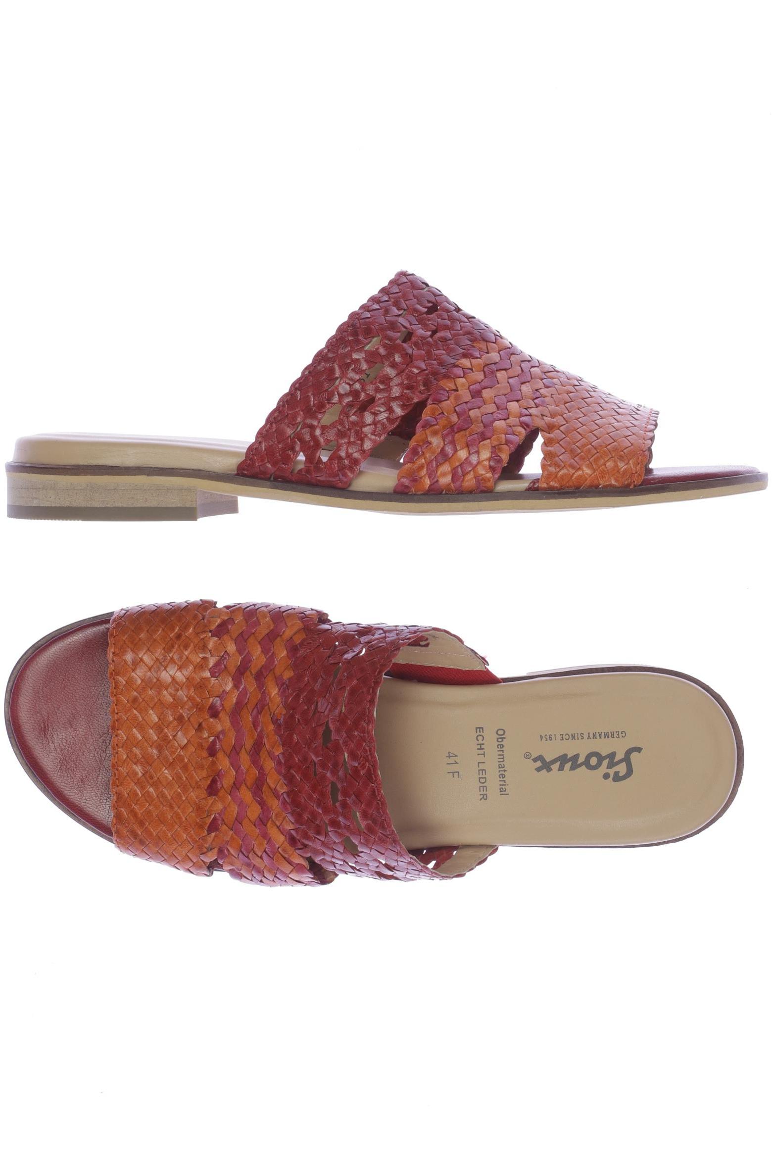 

Sioux Damen Sandale, orange, Gr. 41