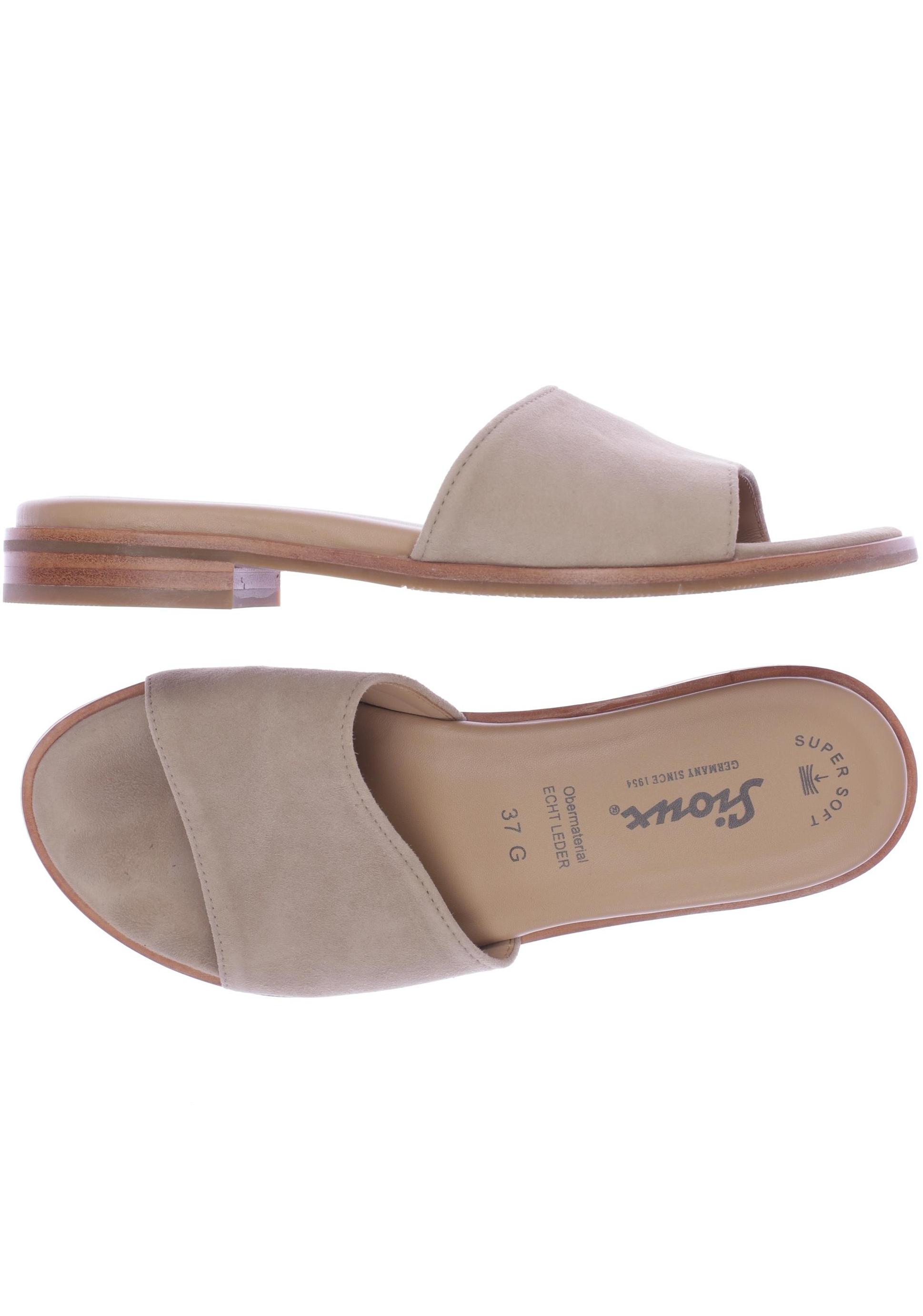 

Sioux Damen Sandale, beige, Gr. 37