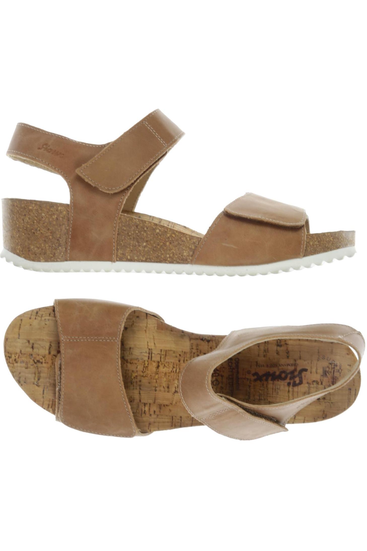 

Sioux Damen Sandale, beige, Gr. 40