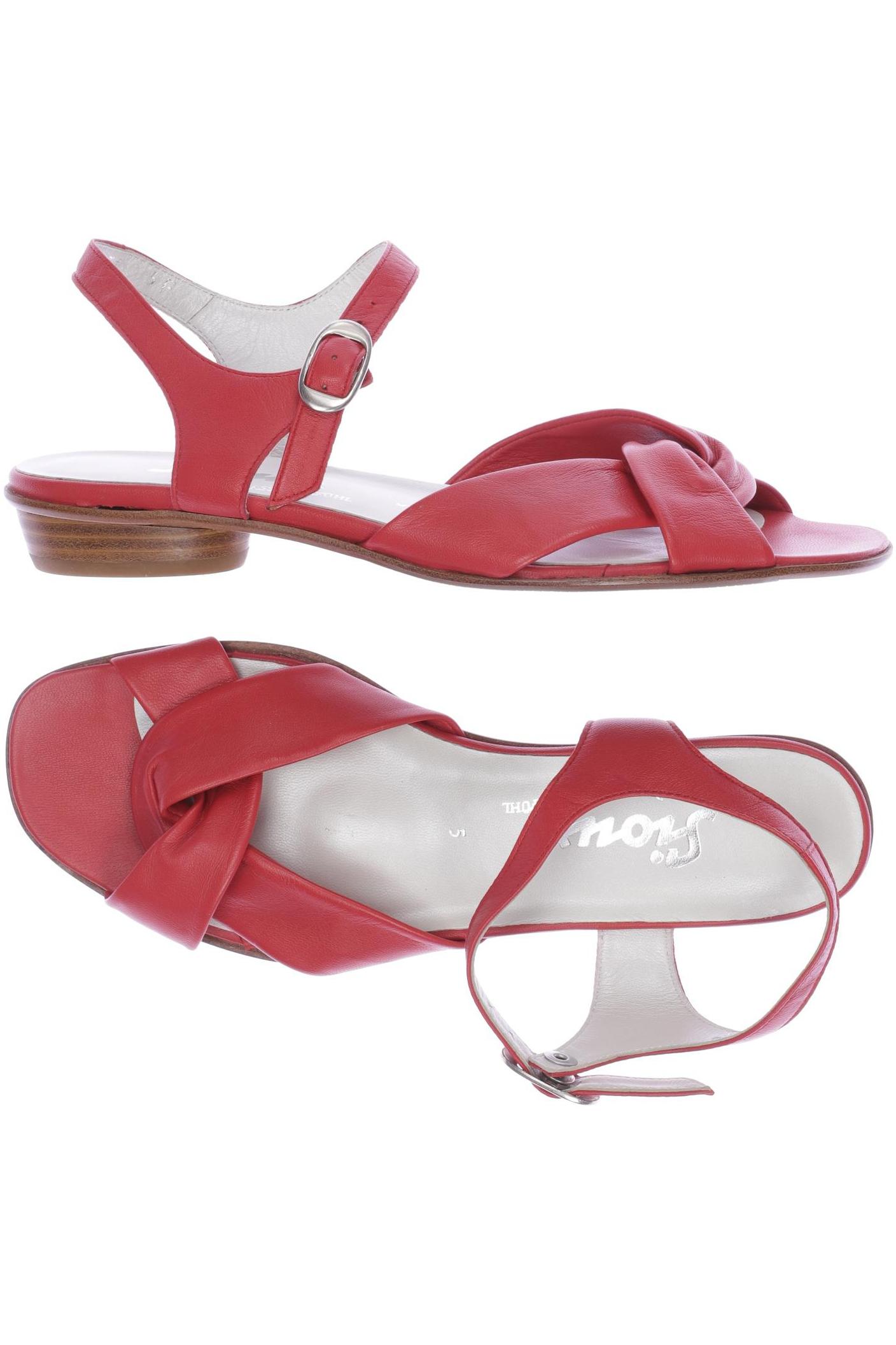 

Sioux Damen Sandale, rot, Gr. 5