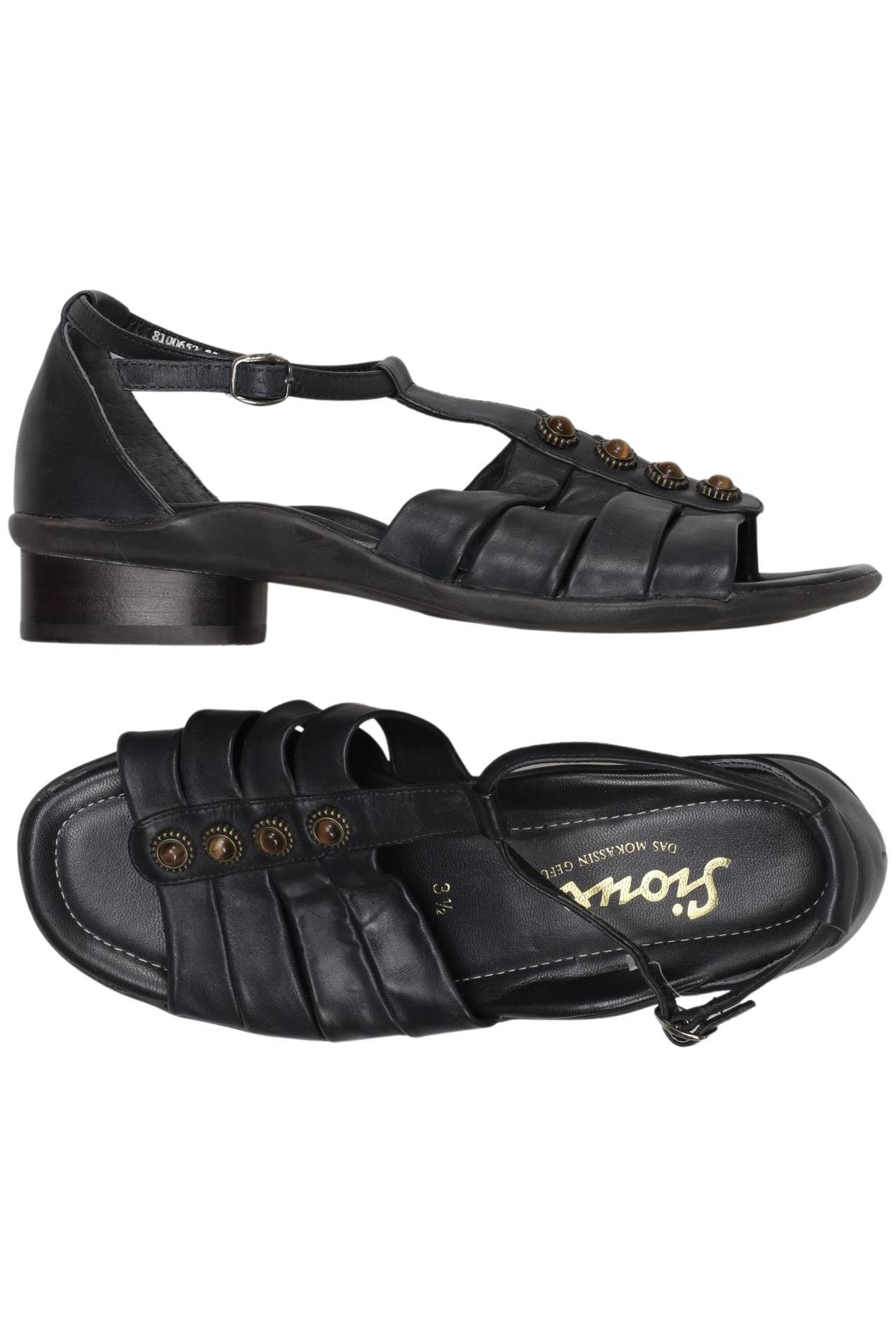 

Sioux Damen Sandale, marineblau, Gr. 3.5