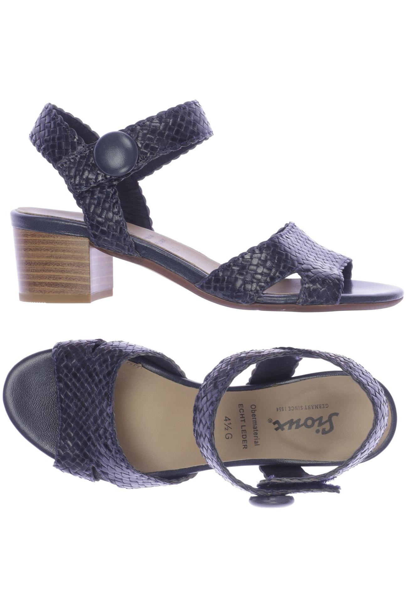 

Sioux Damen Sandale, blau, Gr. 4.5