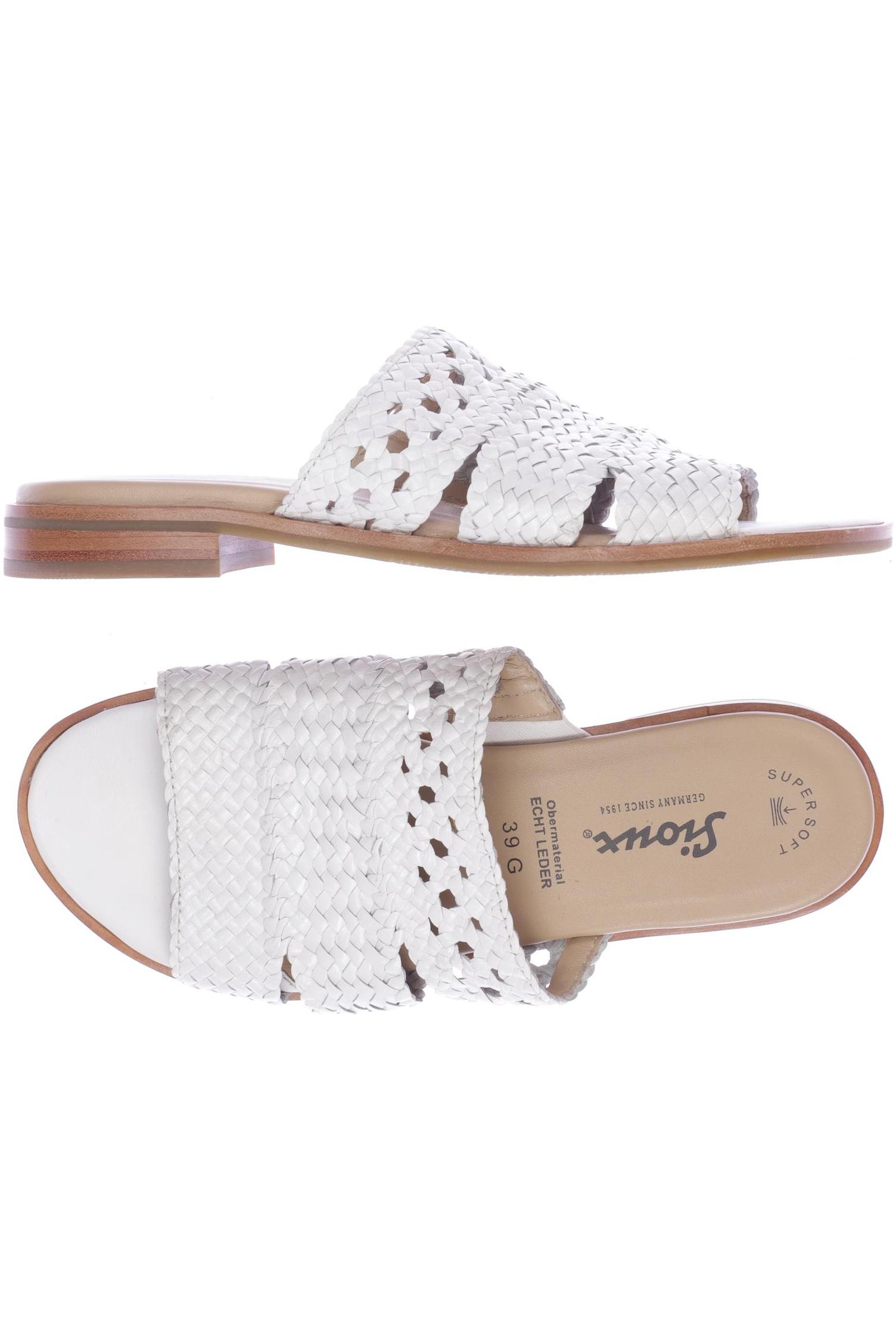 

Sioux Damen Sandale, weiß, Gr. 39