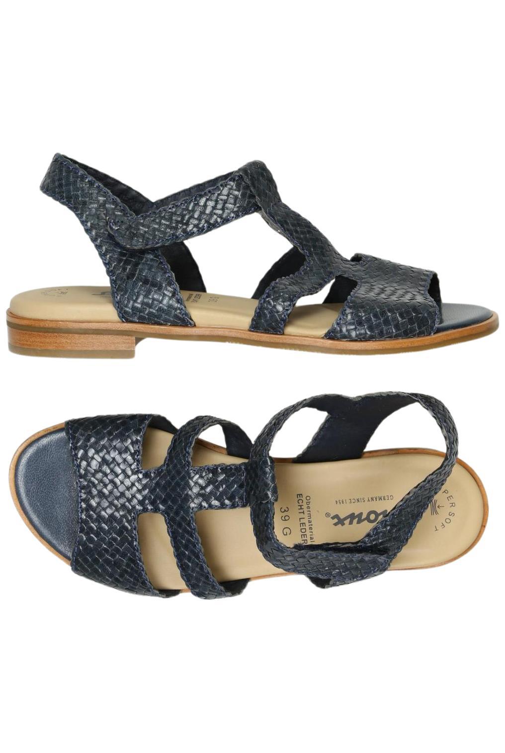 

Sioux Damen Sandale, marineblau, Gr. 39