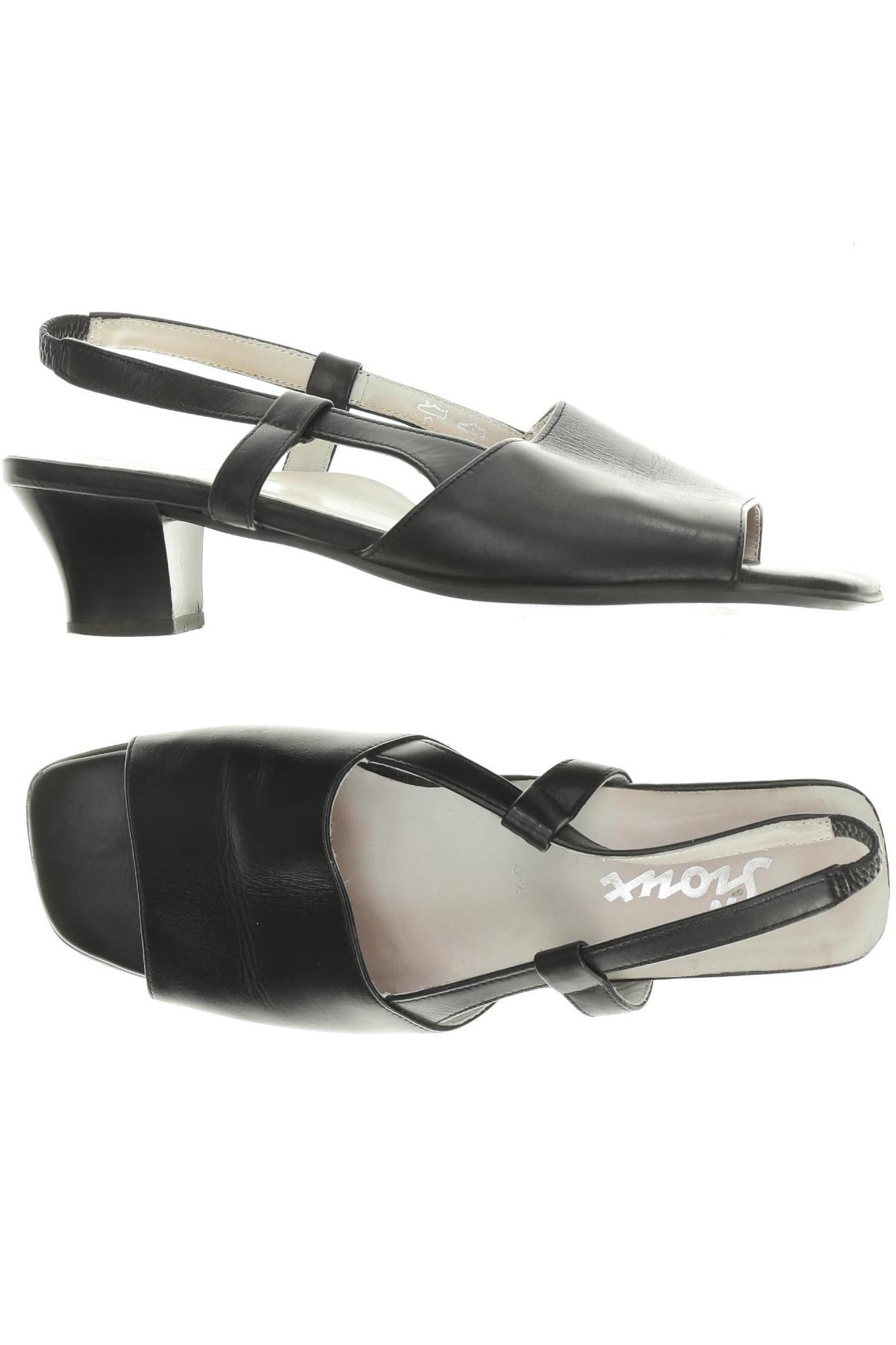 

Sioux Damen Sandale, schwarz, Gr. 6.5