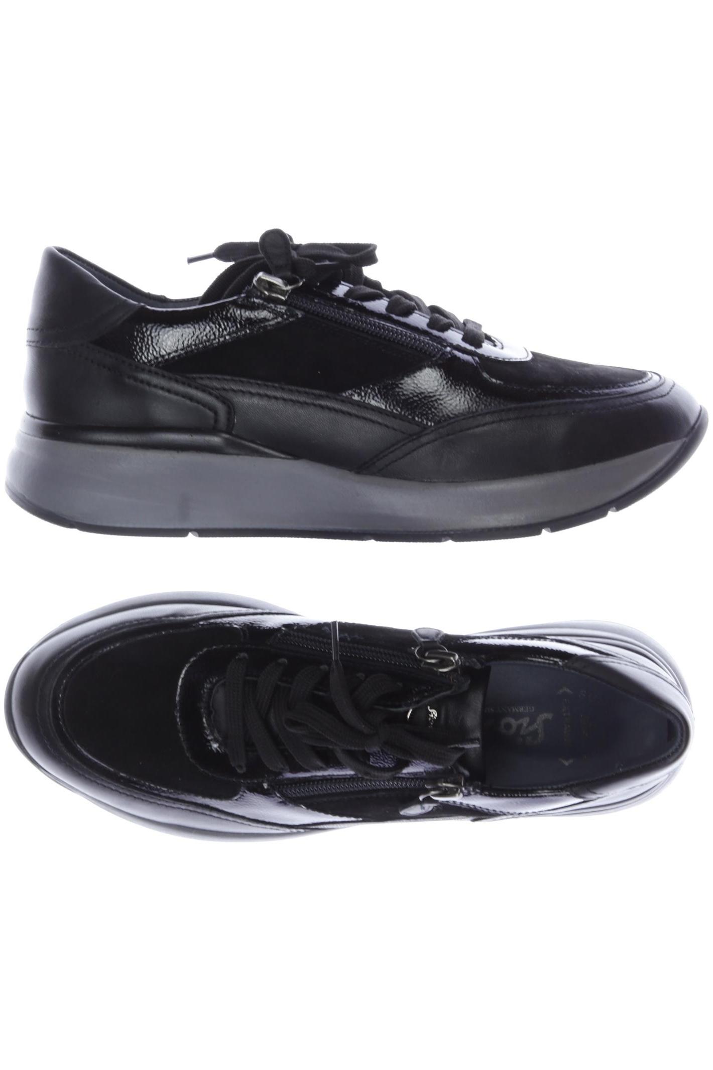 

Sioux Damen Sneakers, schwarz, Gr. 38