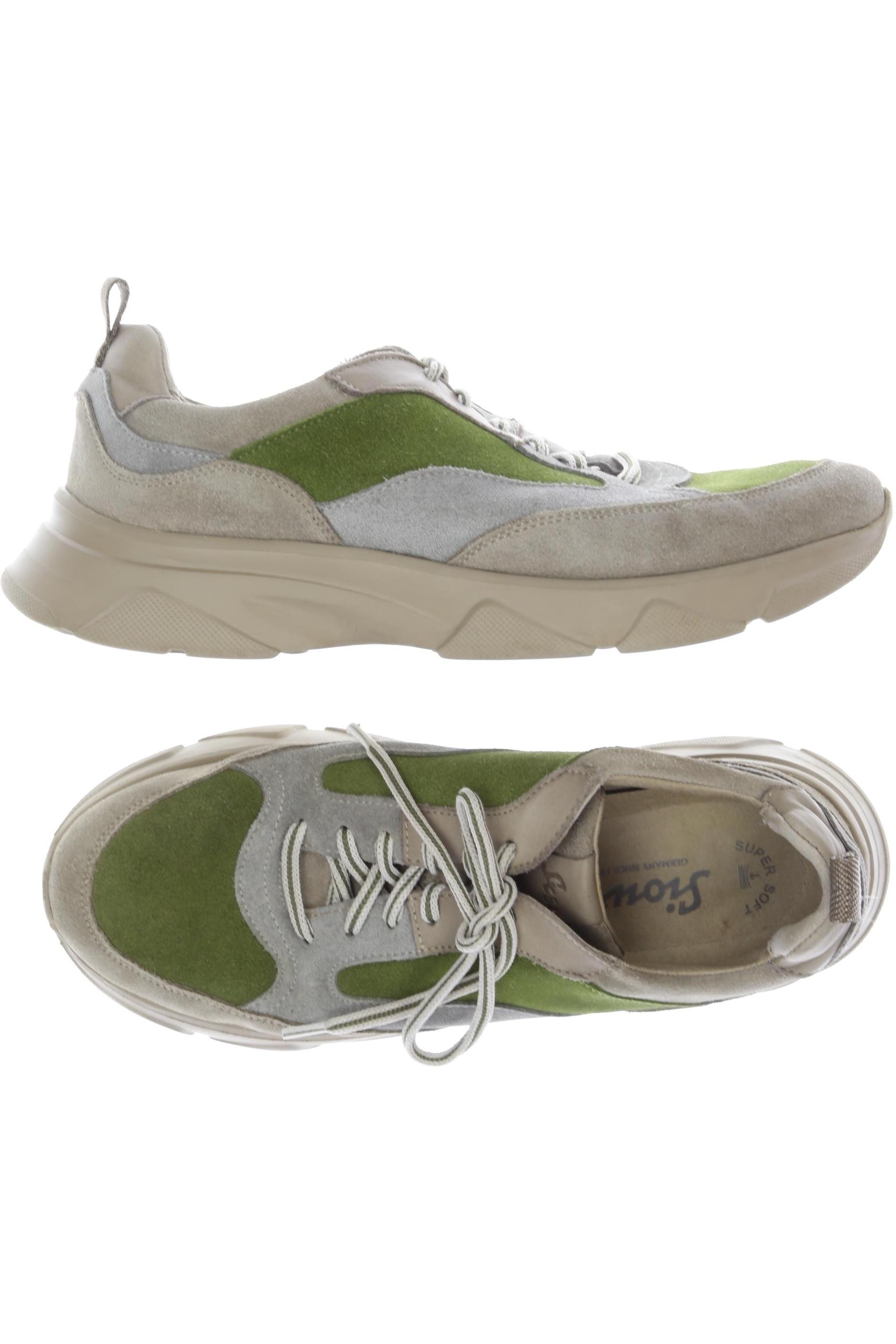 

Sioux Damen Sneakers, grün, Gr. 7.5